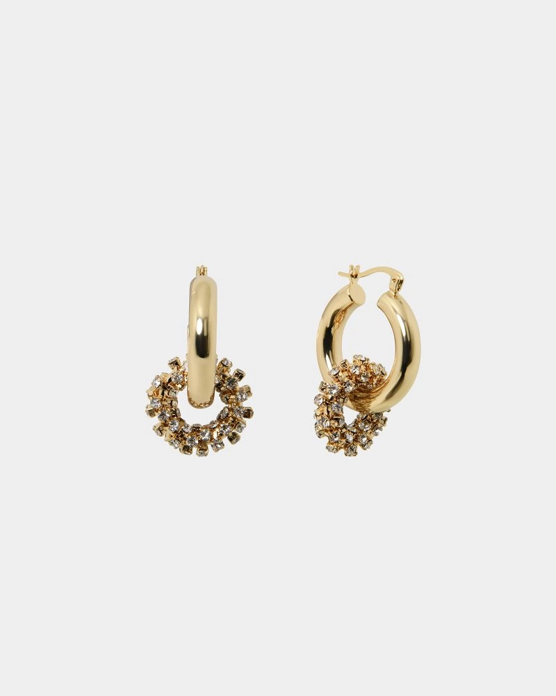 Forcast Accessories - Wanda 16k Gold Plated Earrings