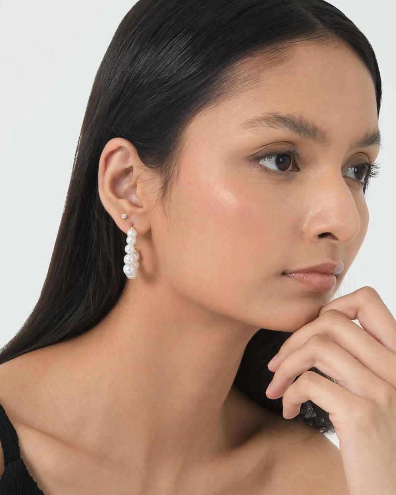 Forcast Accessories - Rebecca 16k Gold Plated Earrings