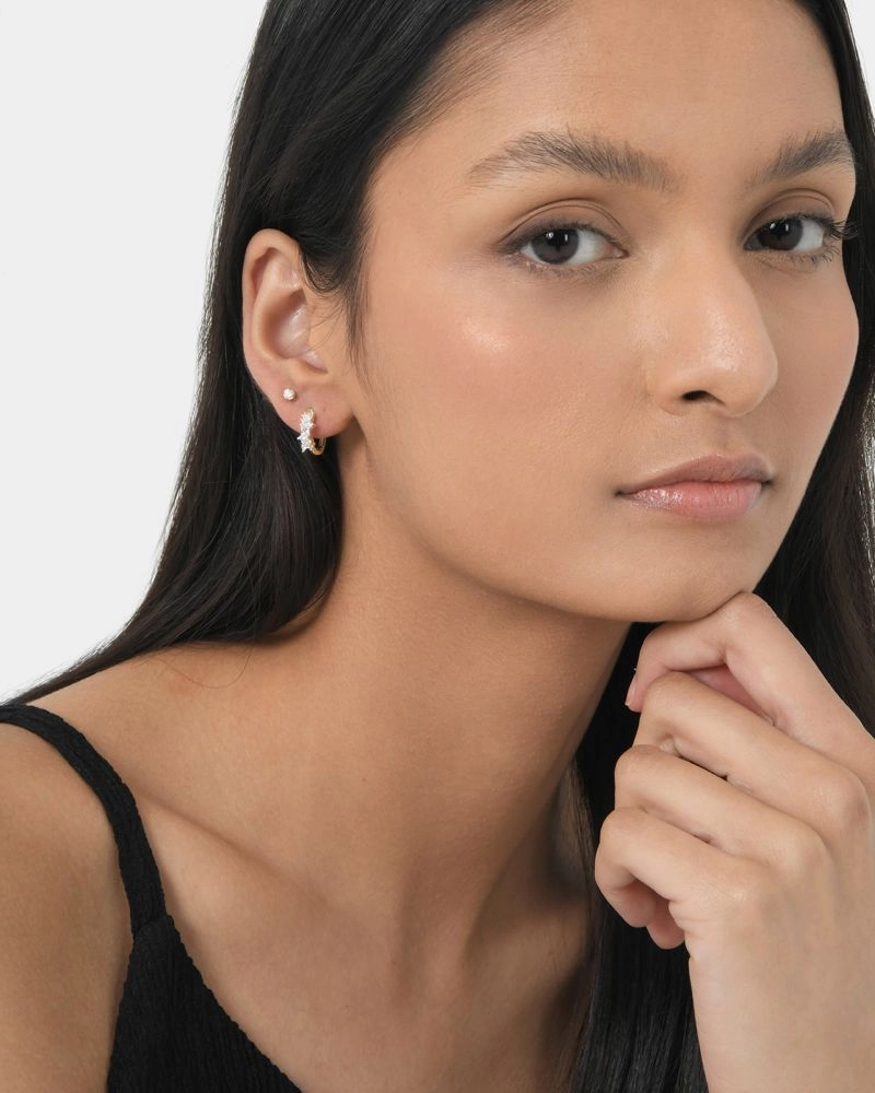 Forcast Accessories - Morroca 16k Gold Plated Earring