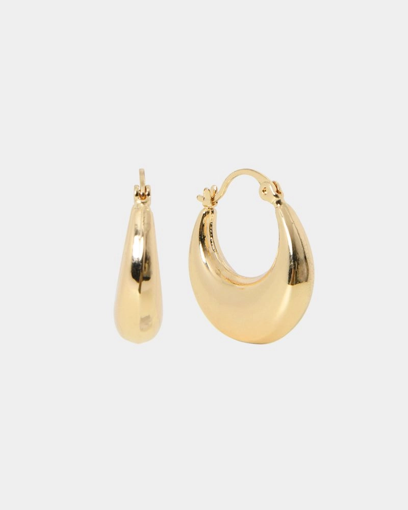 Forcast Accessories - Jessi 16k Gold Plated Earrings