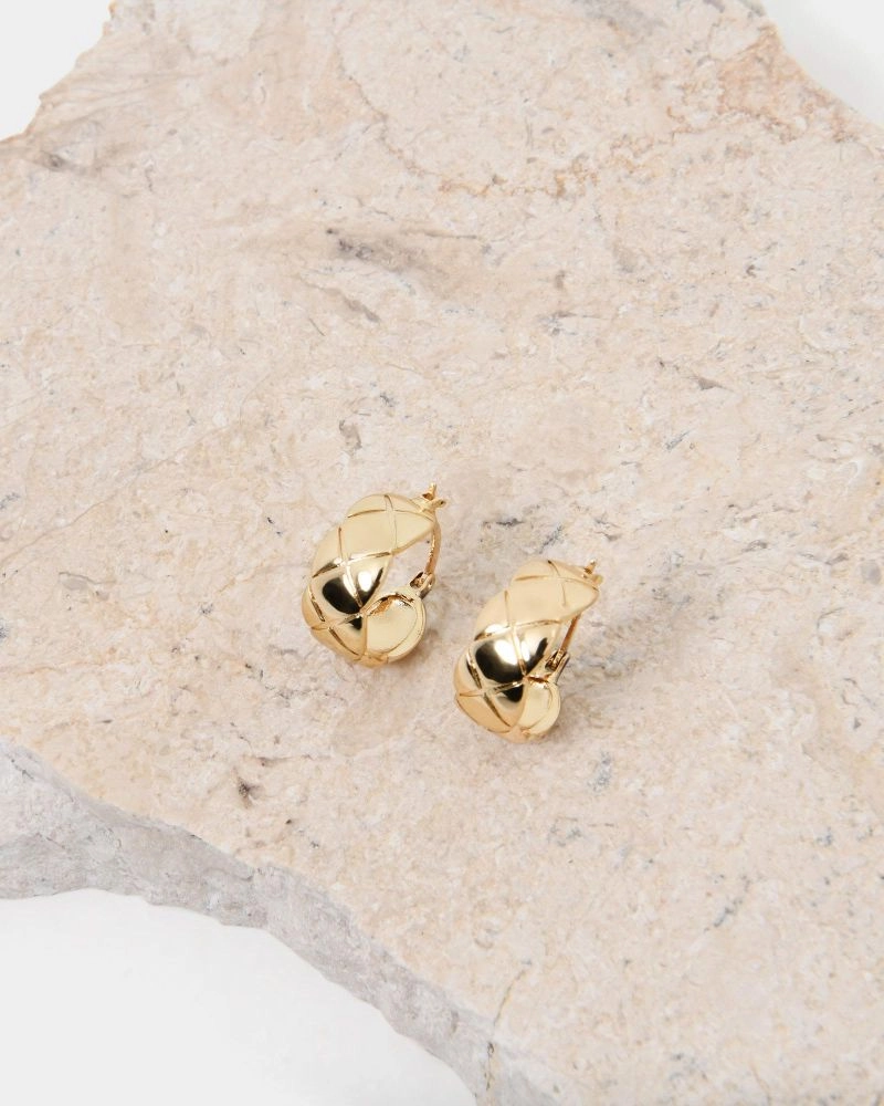 Mazzy 16k Gold Plated Earrings, Forcast Australia Jewellery and Accessories