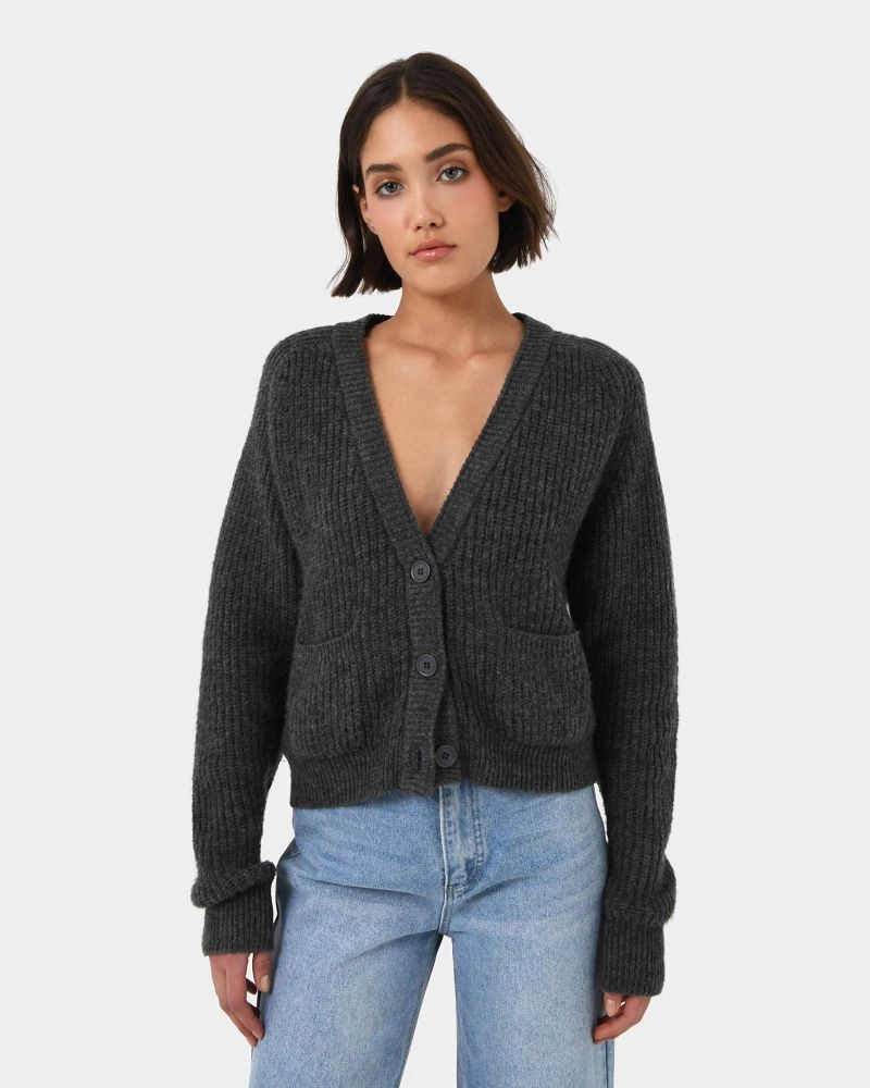 Forcast Clothing - Mel Wool Blend Cardigan 