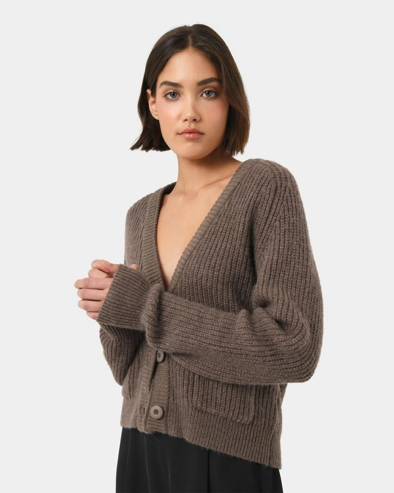 Forcast Clothing - Mel Wool Blend Cardigan