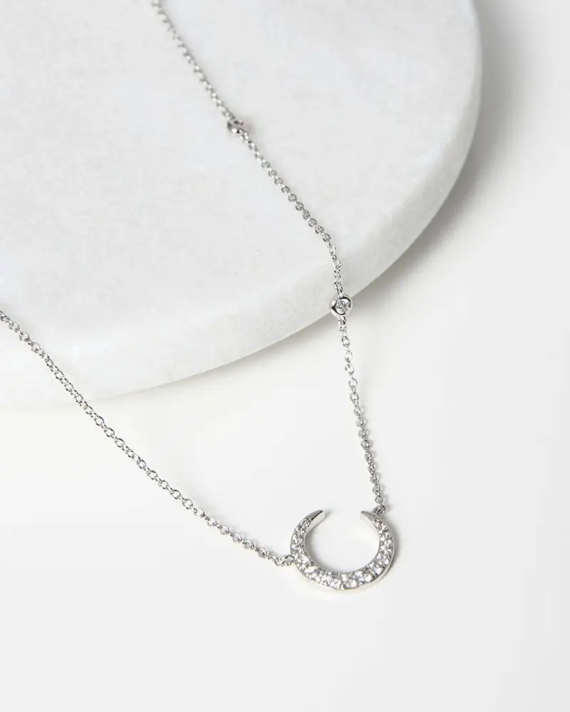 Forcast Accessories, the Kendra Sterling Silver Plated Necklace