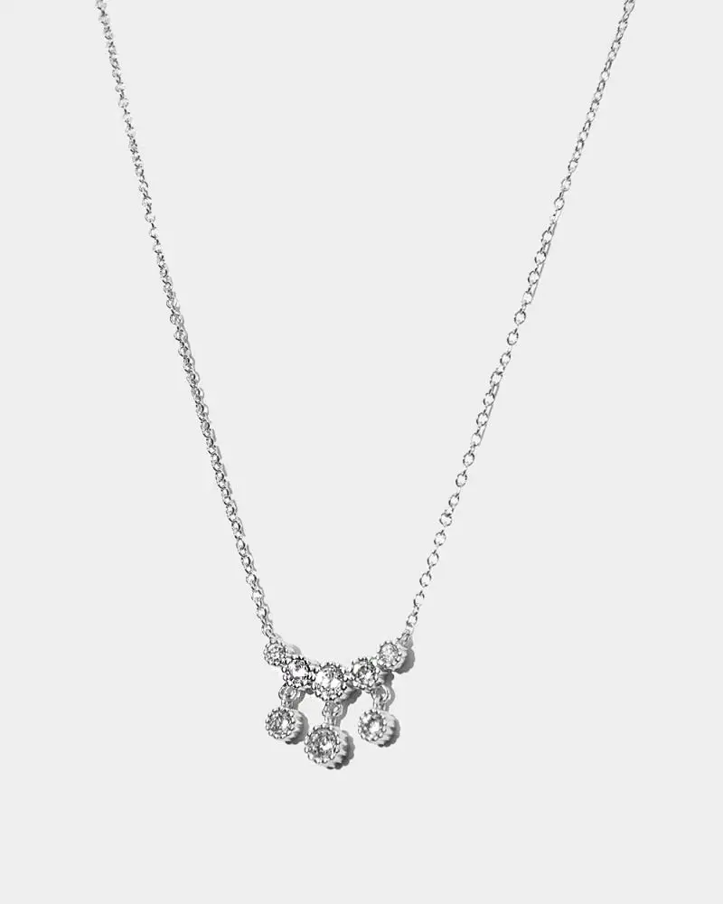 Forcast Accessories - Joana Sterling Silver Plated Necklace