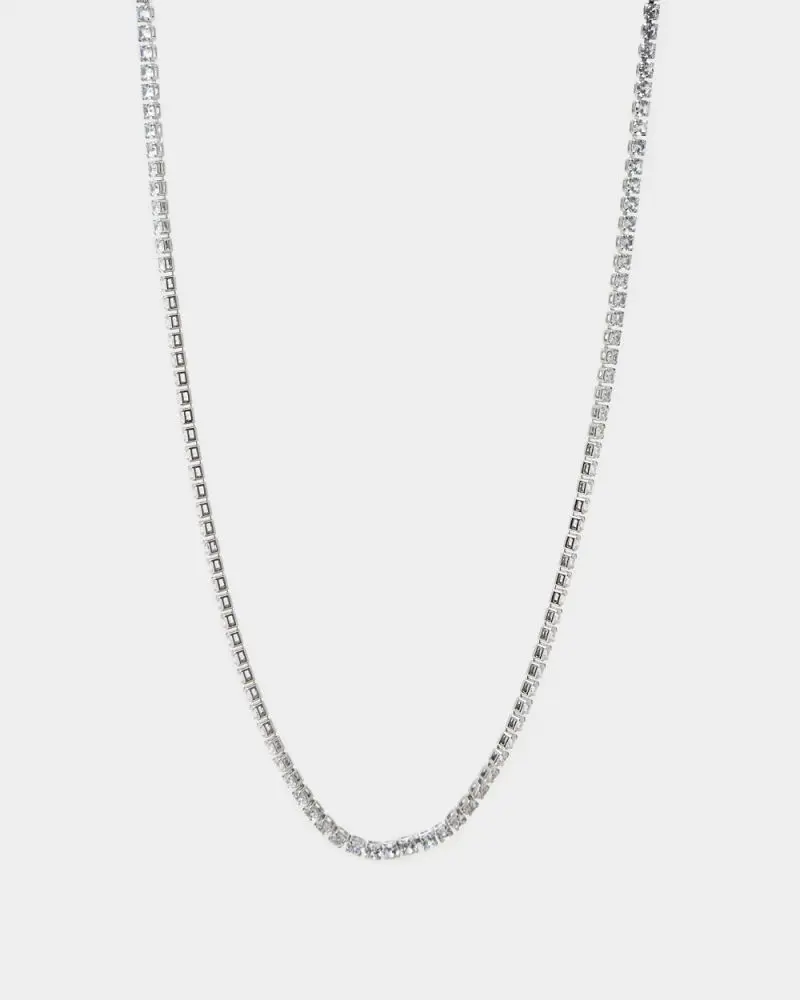 Forcast Accessories, the Katerina Sterling Silver Plated Necklace 