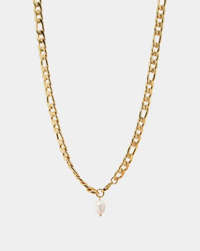 Forcast accessories, the Londyn 16k Gold Plated Necklace