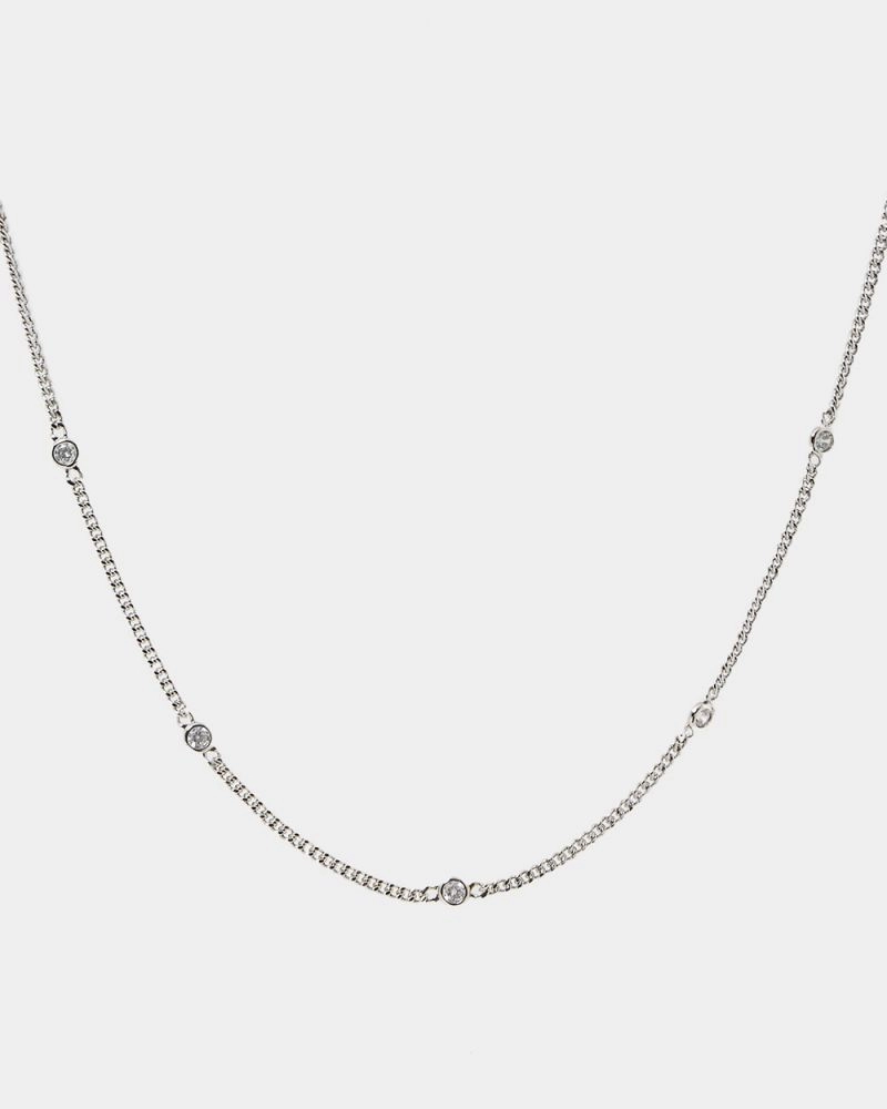 Forcast Clothing - Serene Sterling Silver Plated Necklace
