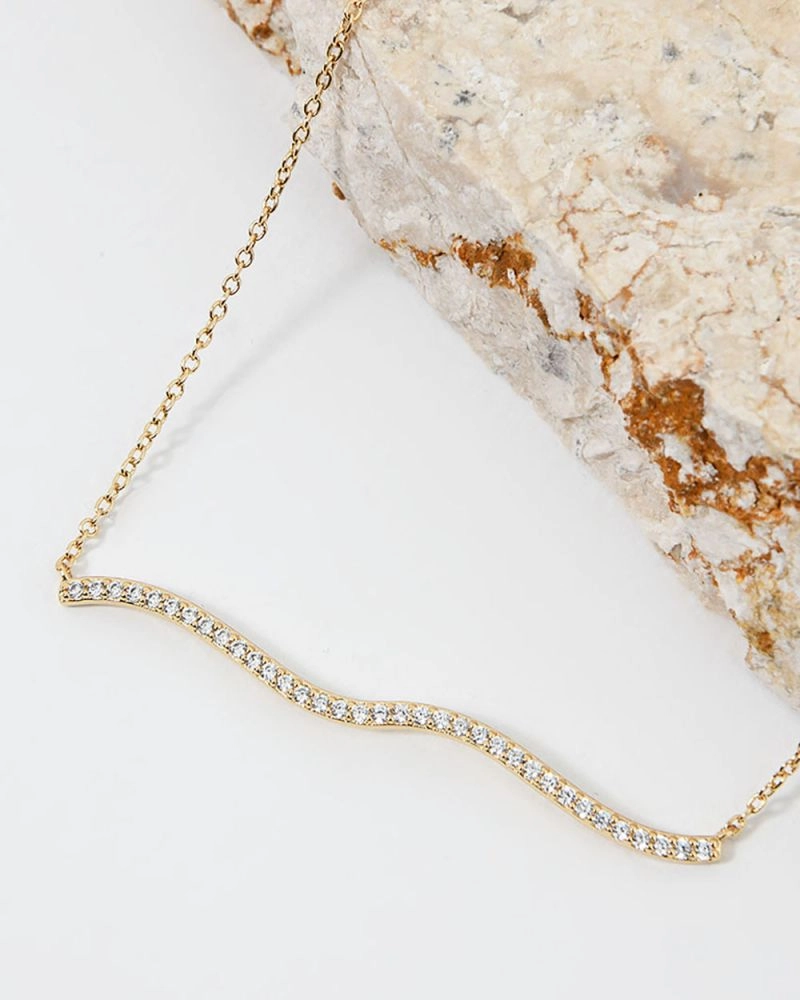 Forcast Accessories - Kaylee 16k Gold Plated Necklace
