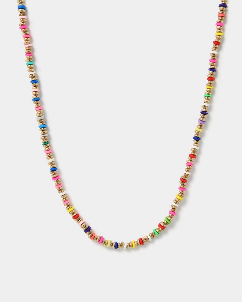 Forcast Accessories - Rina Beaded Long Necklace