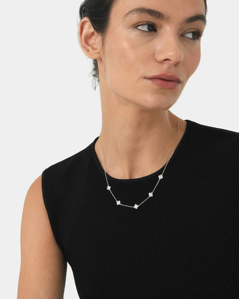 Forcast Accessories - Amora Sterling Silver Necklace