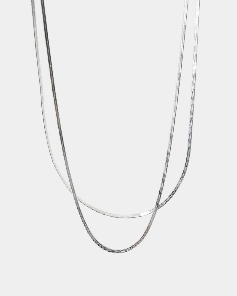 Forcast Accessories - Jaylen Sterling Silver Necklace