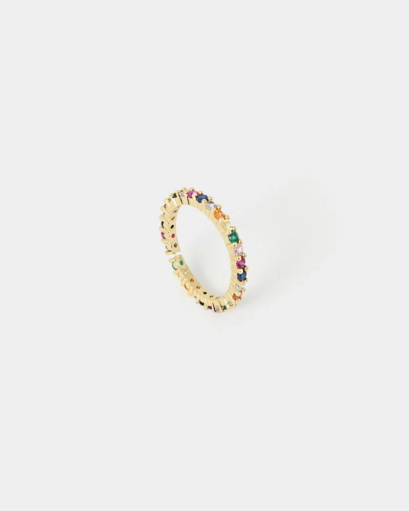 Forcast Accessories - Emeline 16k Gold Plated Ring