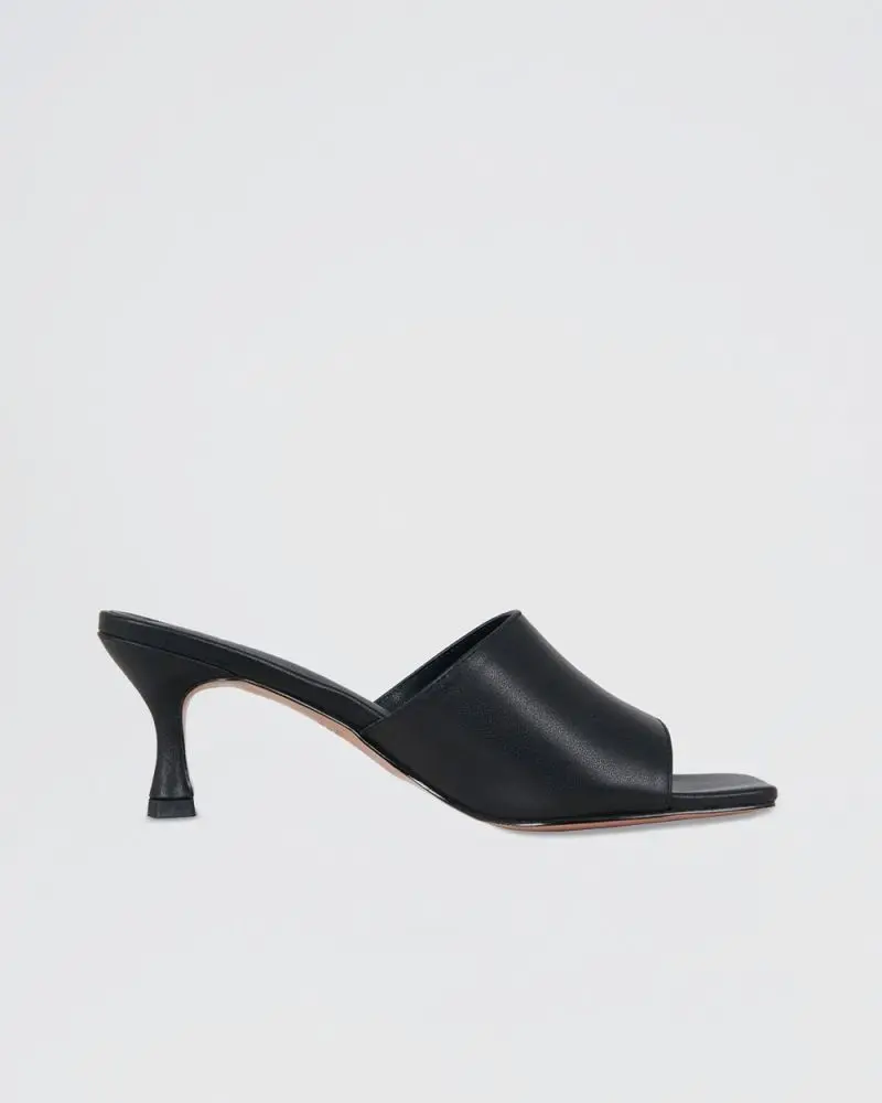 Forcast Shoes, the Gabriella Leather Heels