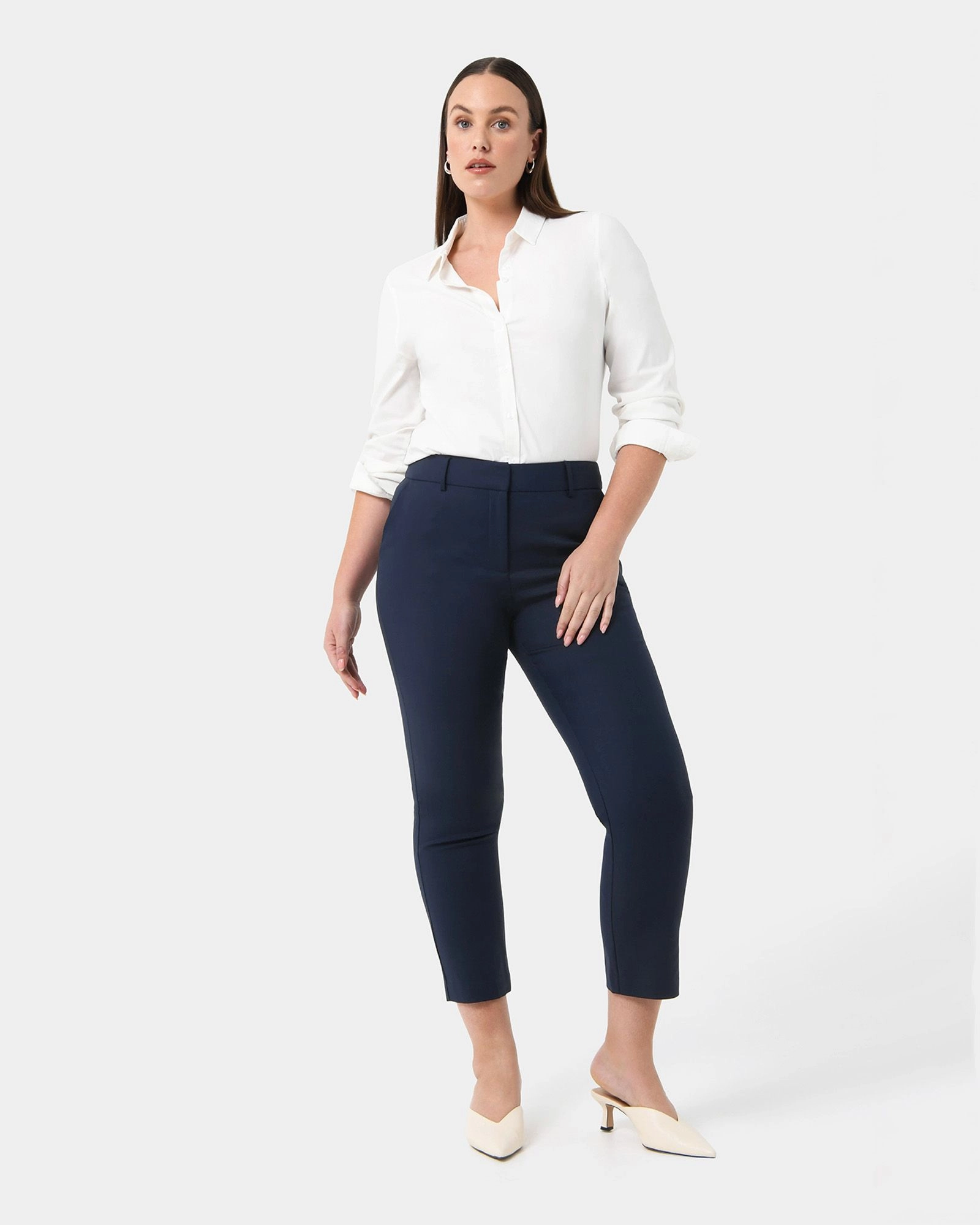 Forcast Clothing - Stella High-Waist Trousers