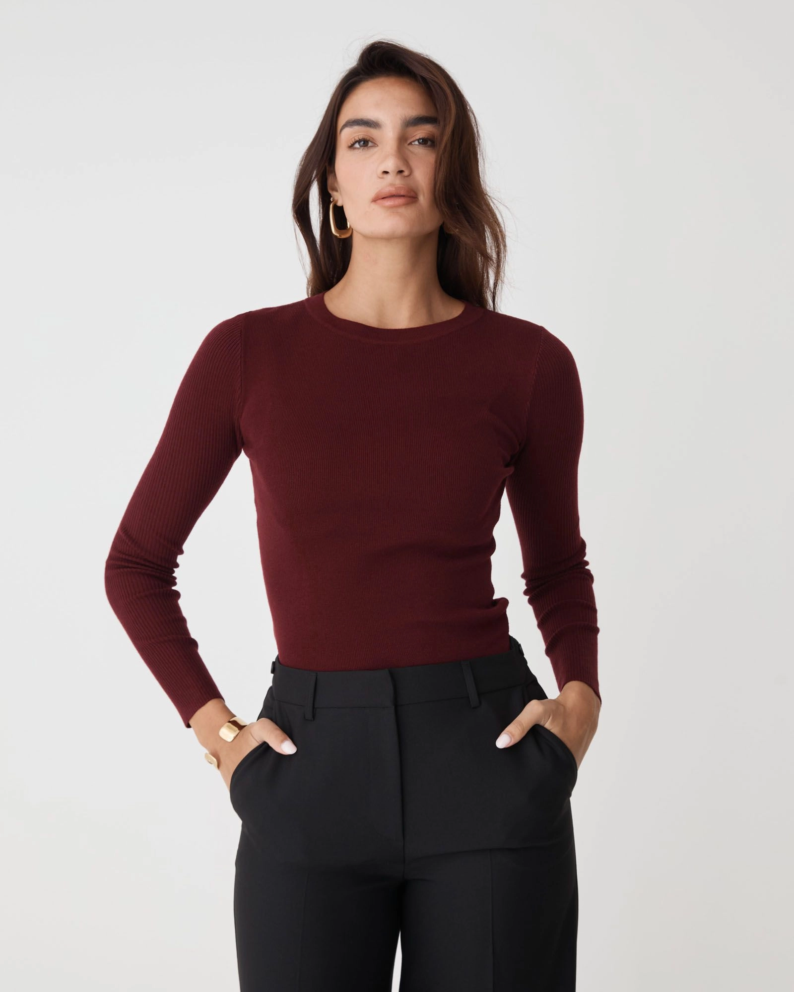 Forcast Clothing - Tania Crew Neck Knit