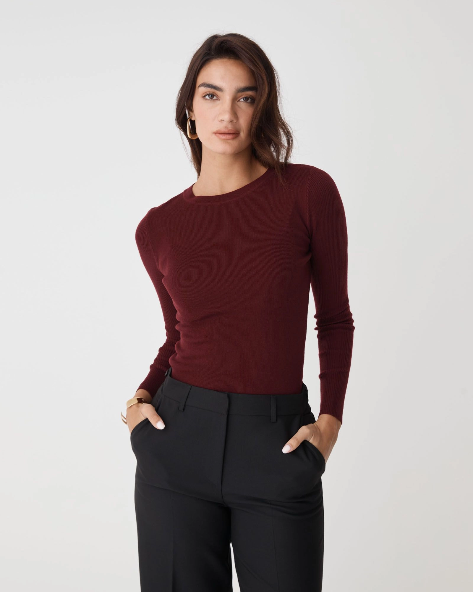Forcast Clothing - Tania Crew Neck Knit