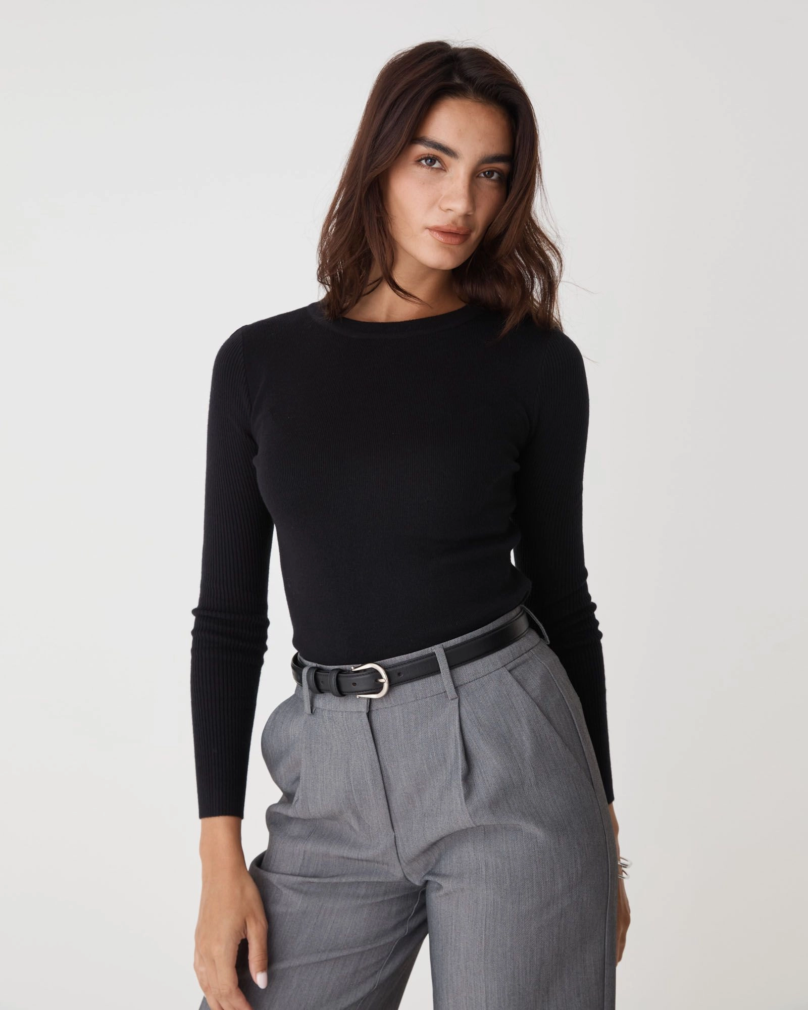 Forcast Clothing - Tania Crew Neck Knit
