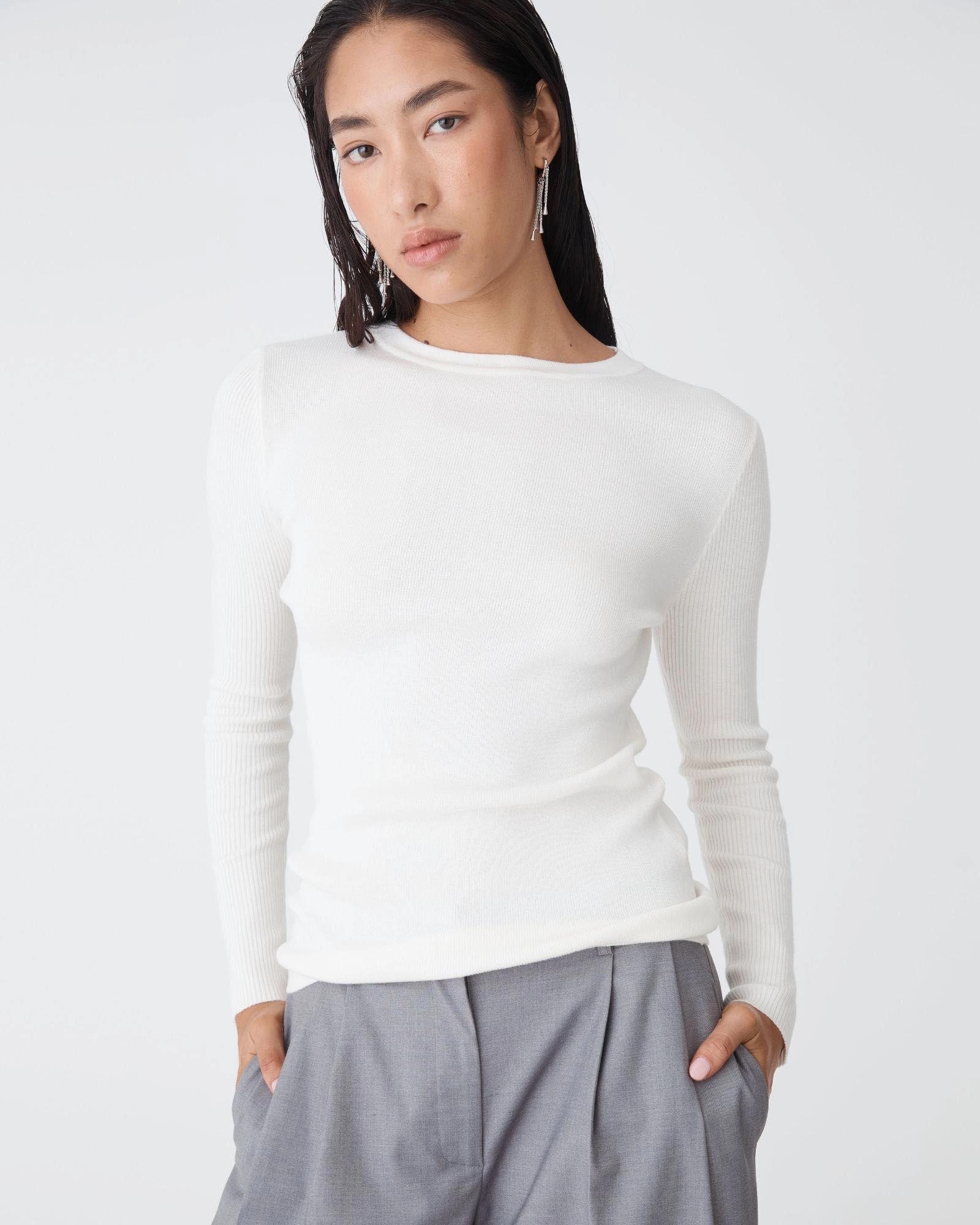 Forcast Clothing - Tania Crew Neck Knit