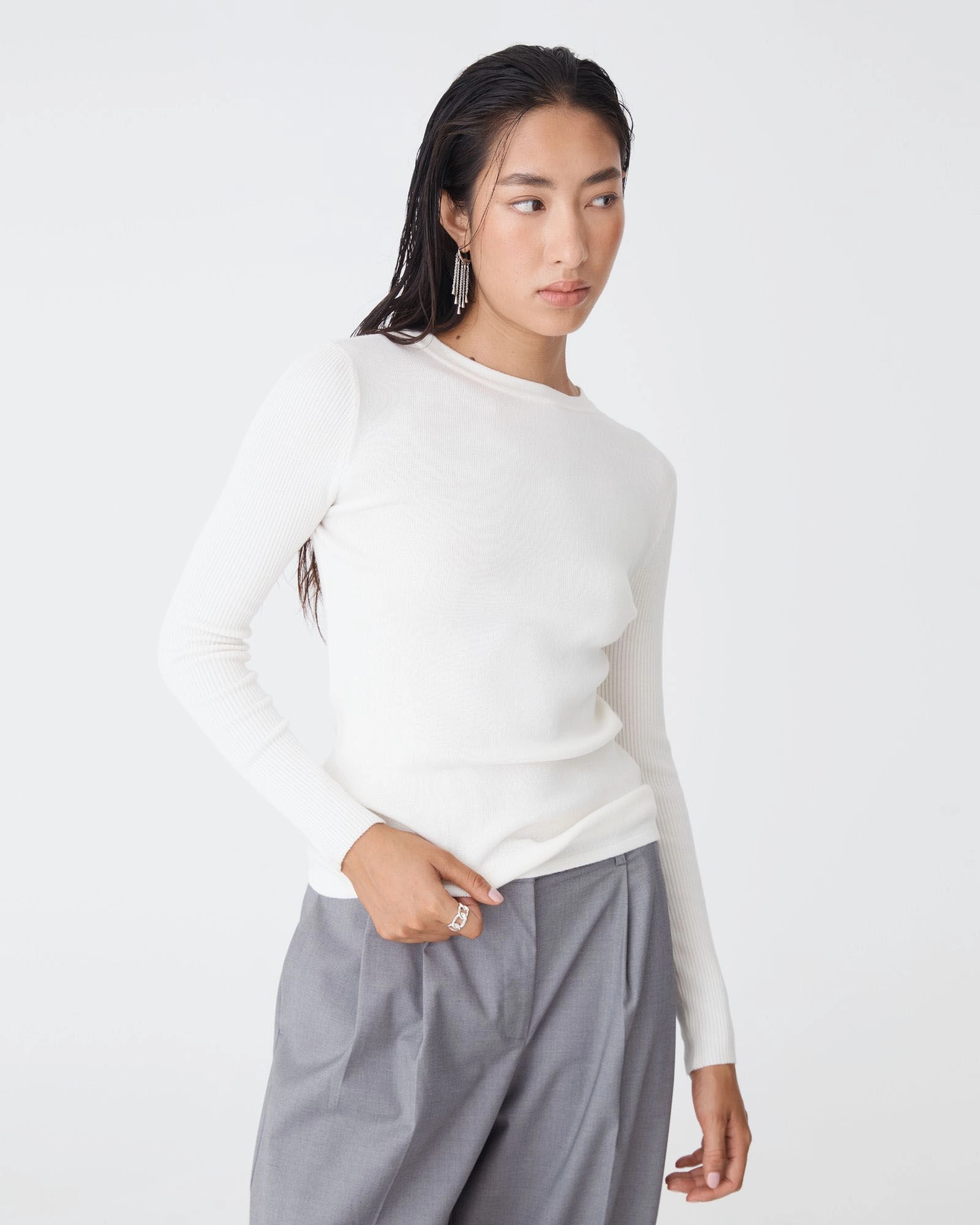 Forcast Clothing - Tania Crew Neck Knit