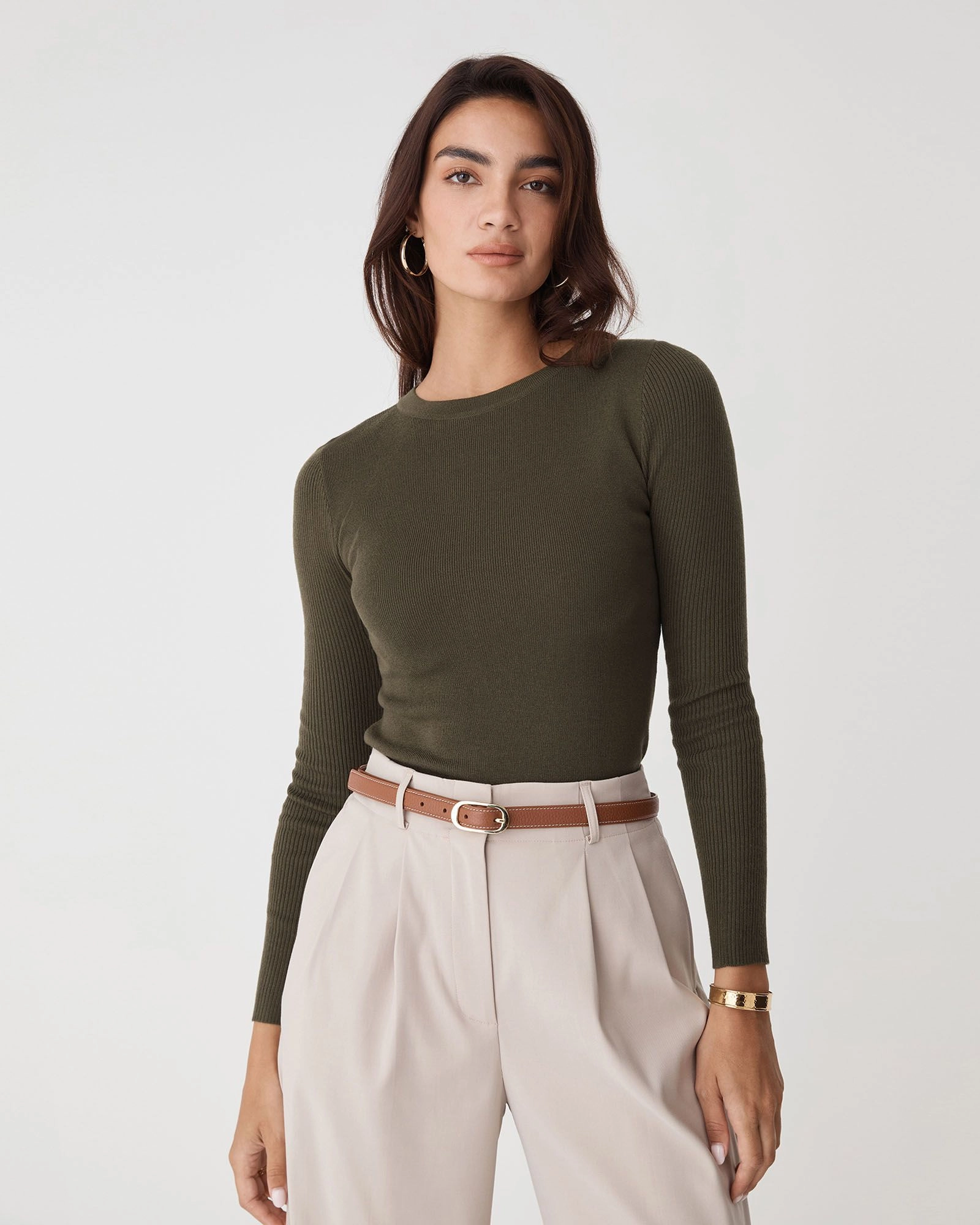 Forcast Clothing - Tania Crew Neck Knit