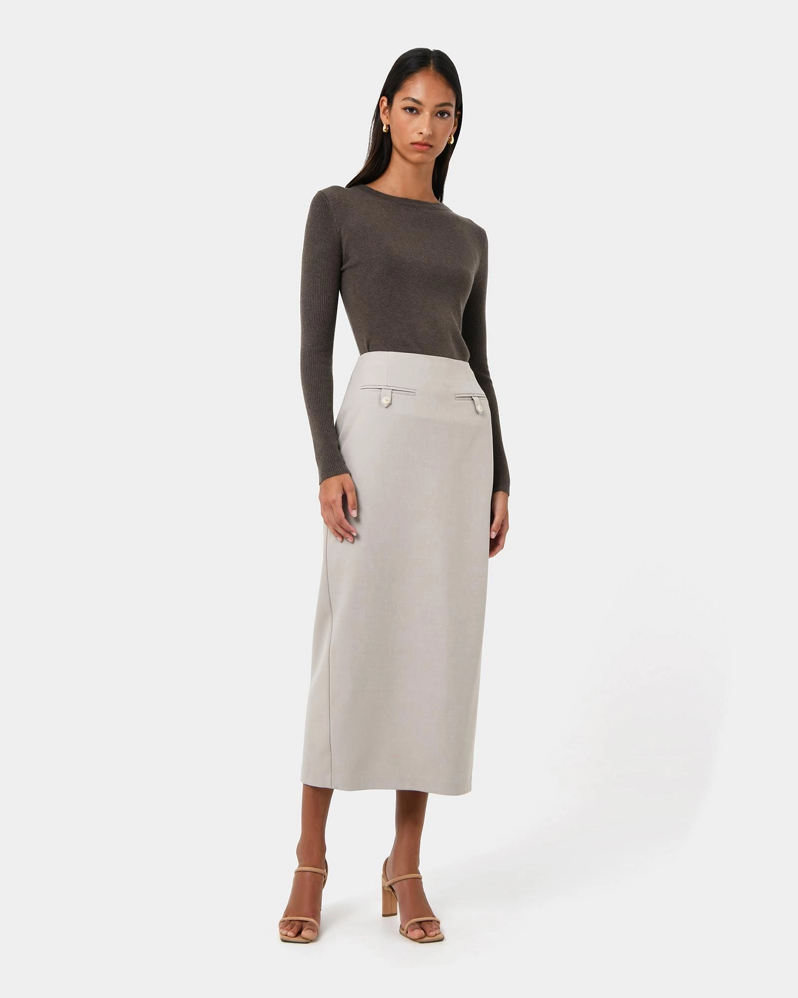 Forcast Clothing - Tania Crew Neck Knit