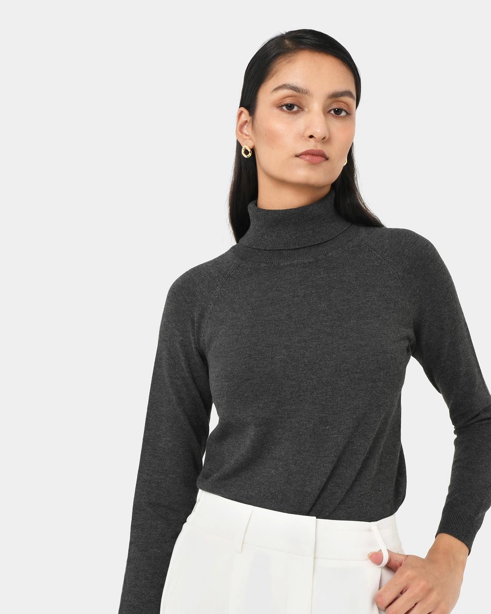 Forcast Clothing - Clarrise Turtleneck Sweater 