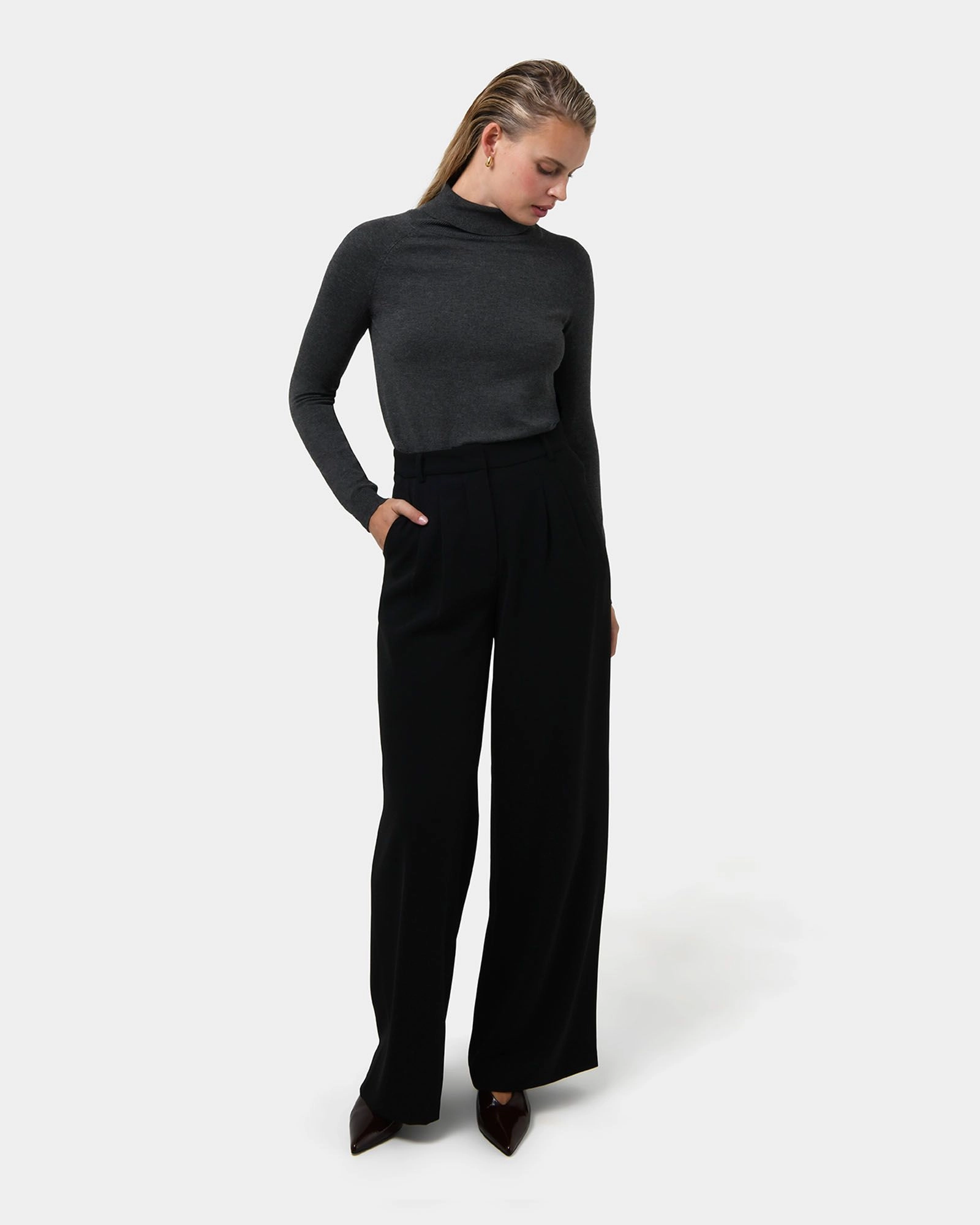 Forcast Clothing - Clarisse Turtleneck Sweater