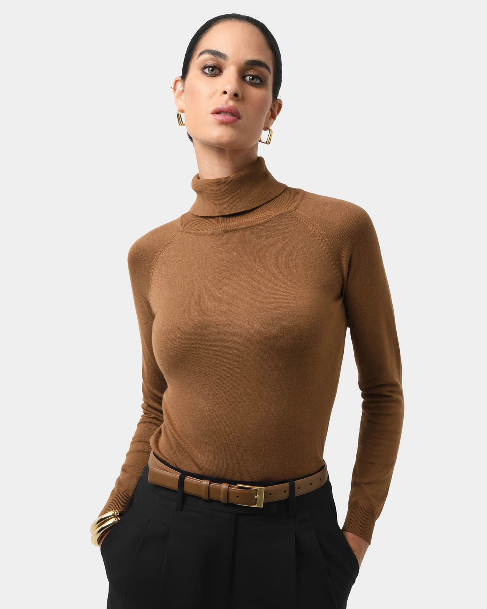 Forcast Clothing - Clarisse Turtleneck Sweater