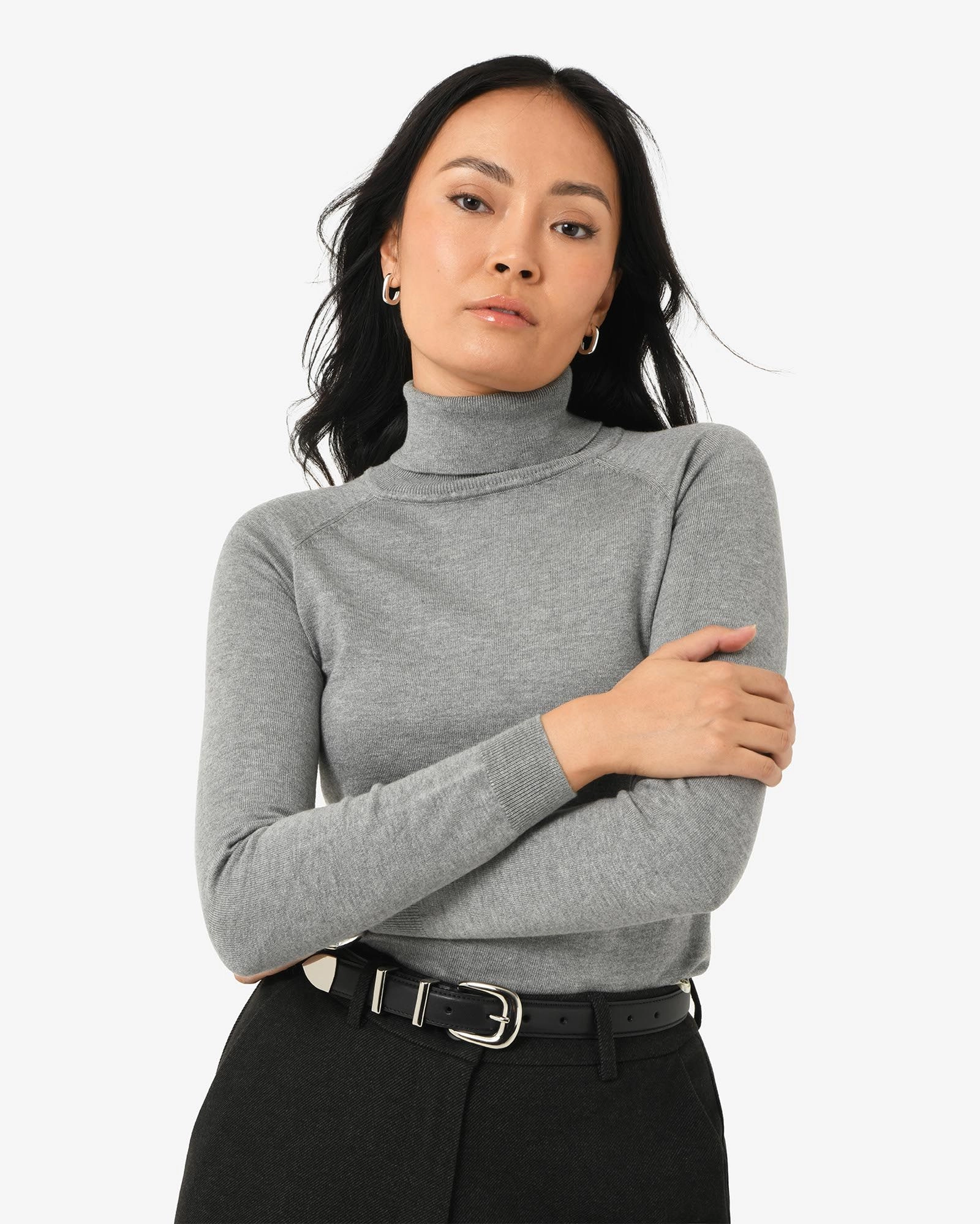 Forcast Clothing, - Clarisse Turtleneck Sweater