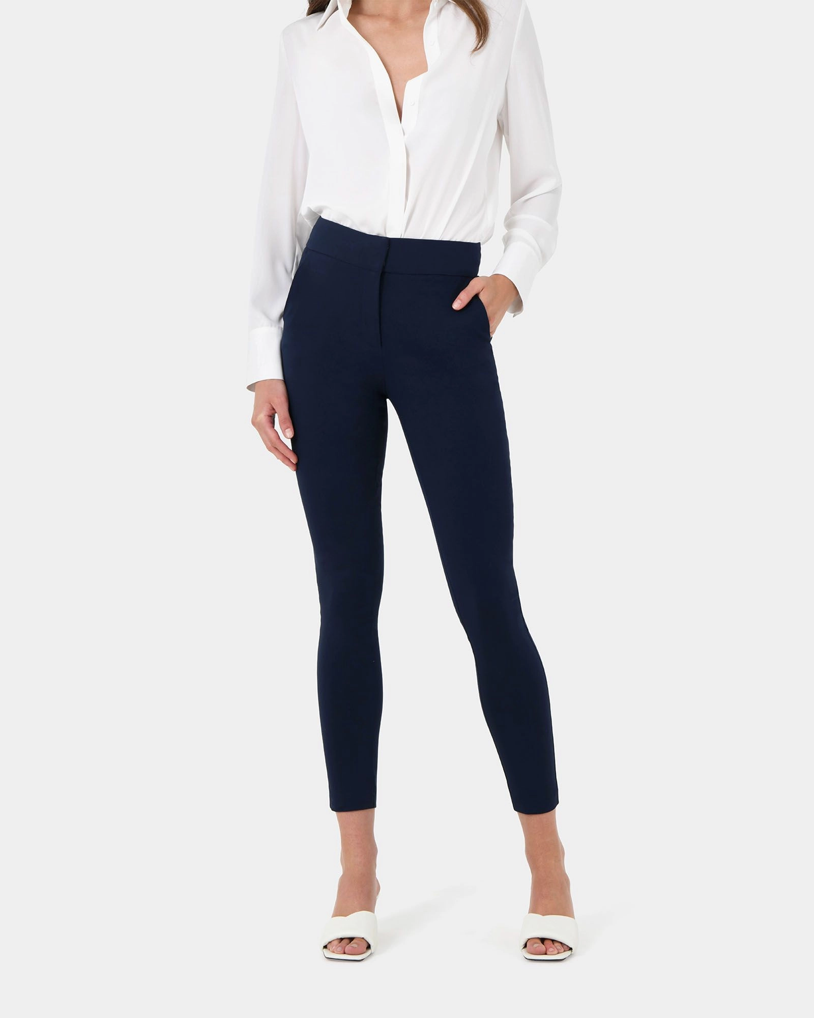 Forcast Clothing - Emily High-Waisted Skinny Pants