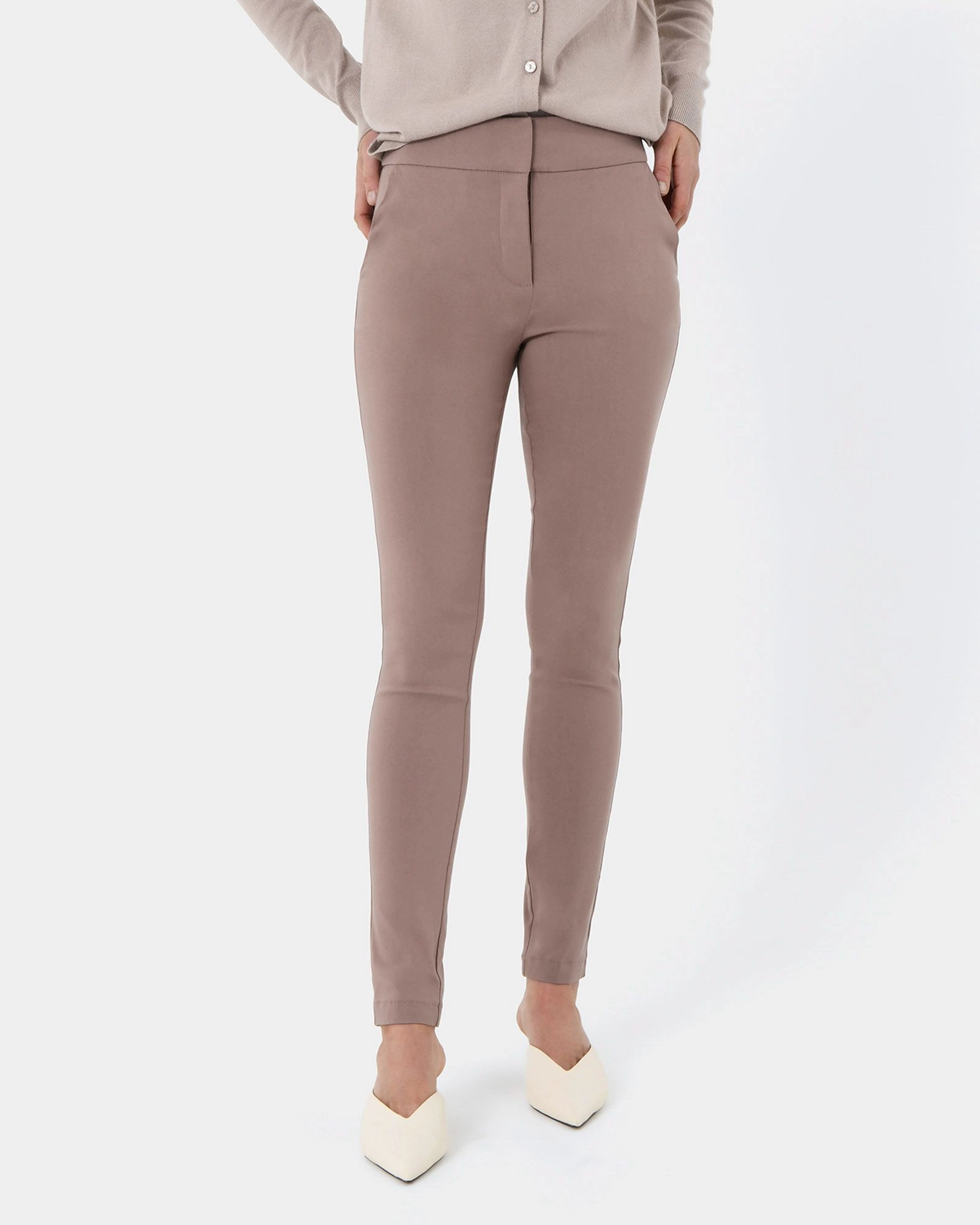 Forcast Clothing - Emily High-Waist Skinny Pants