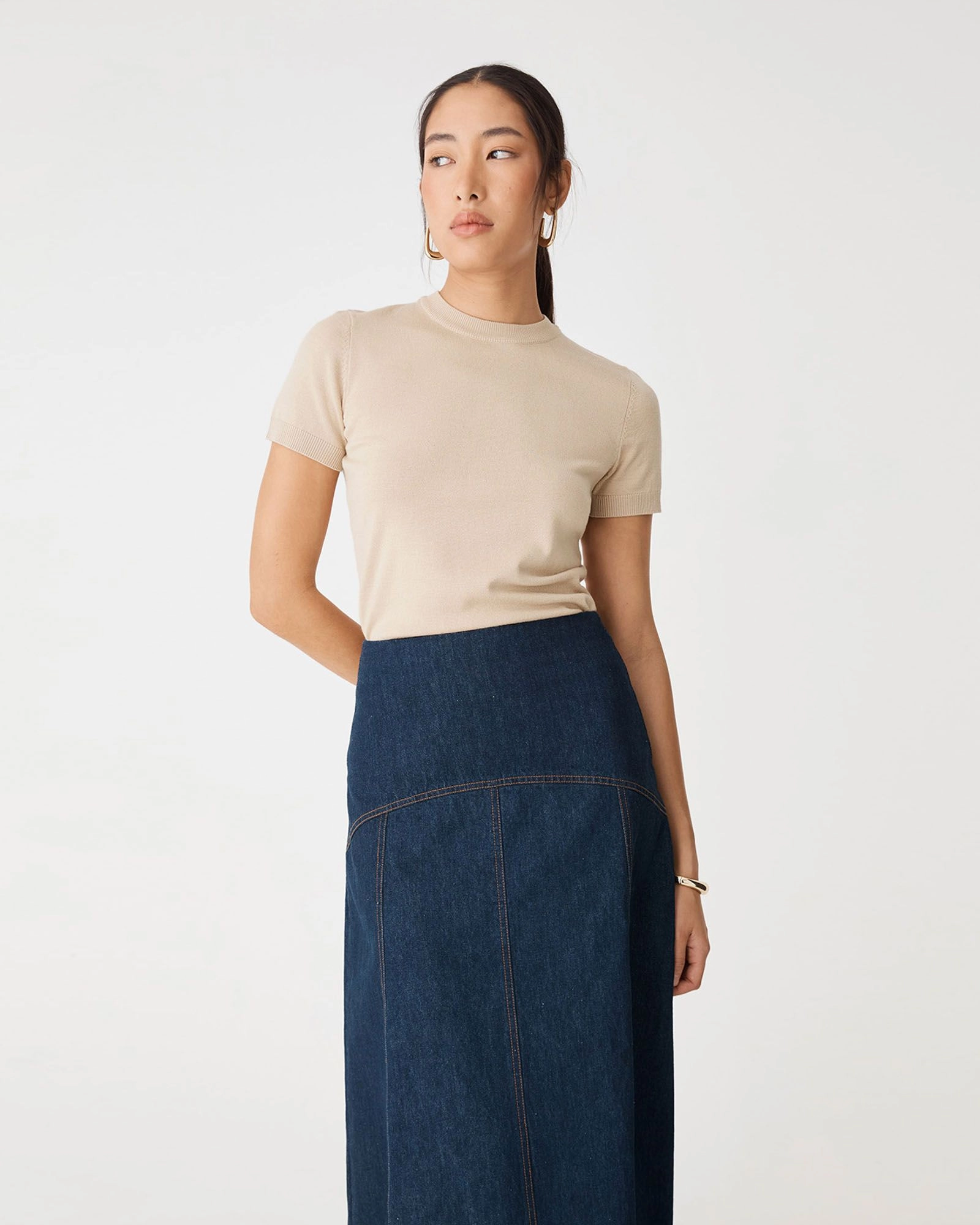 Forcast Clothing - Catherine Short Sleeve Knit