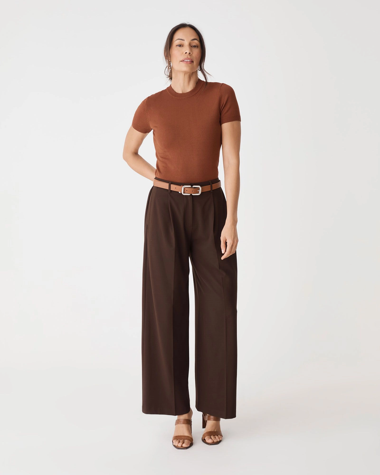 Forcast Clothing - Catherine Short Sleeve Knit