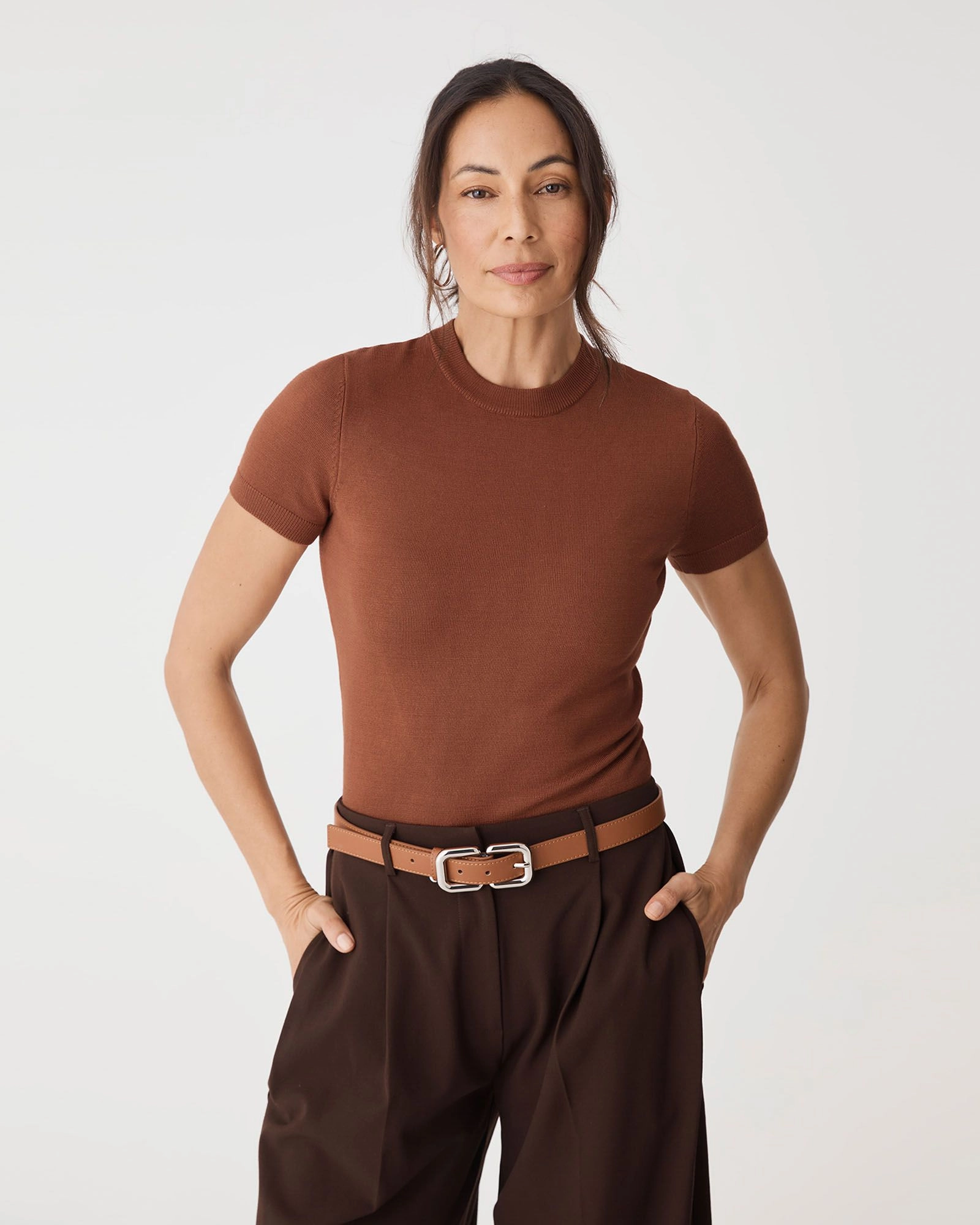Forcast Clothing - Catherine Short Sleeve Knit