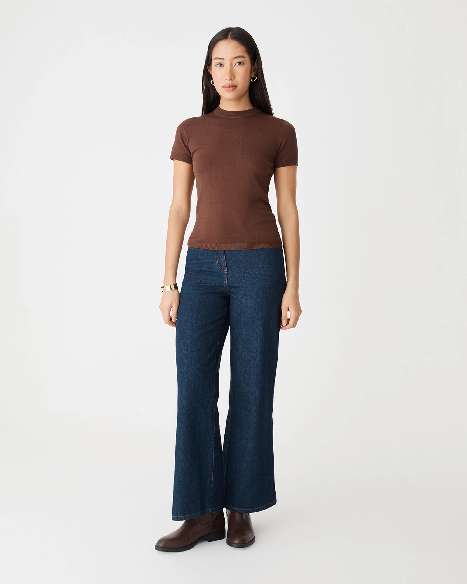 Forcast Clothing - Catherine Short Sleeve Knit