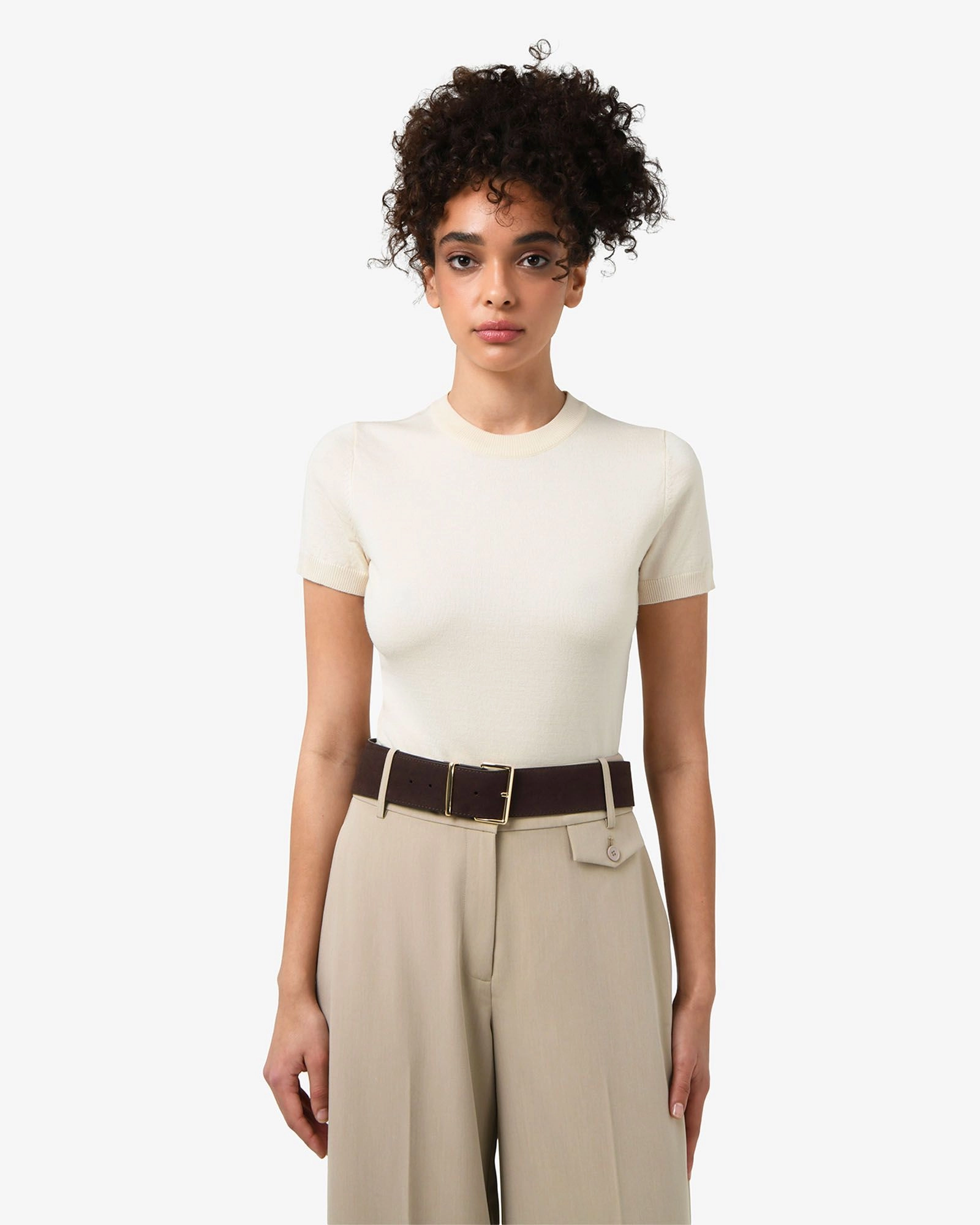 Forcast Clothing - Catherine Short Sleeve Knit