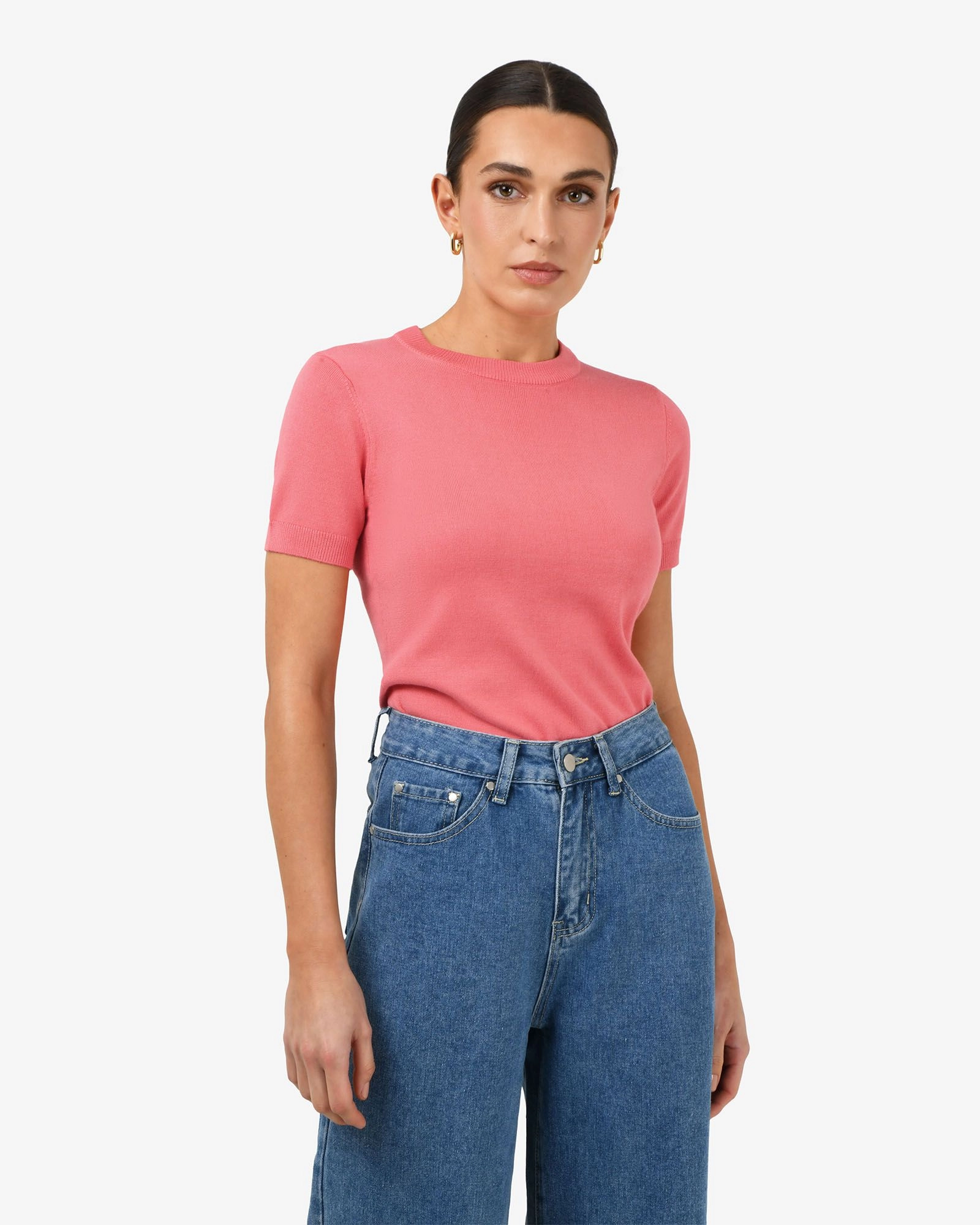Forcast Clothing - Catherine Short Sleeve Knit