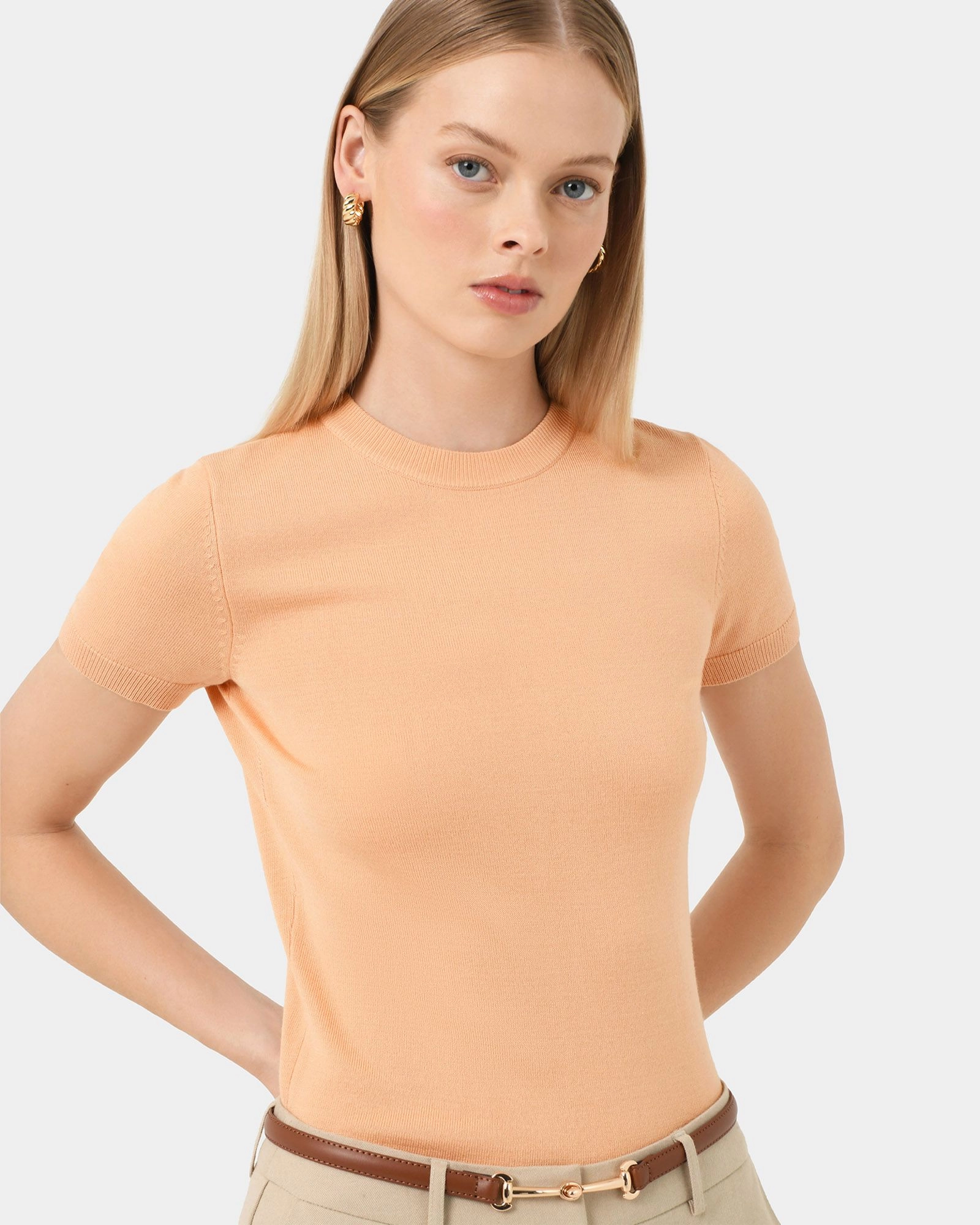 Forcast Clothing - Catherine Short Sleeve Knit