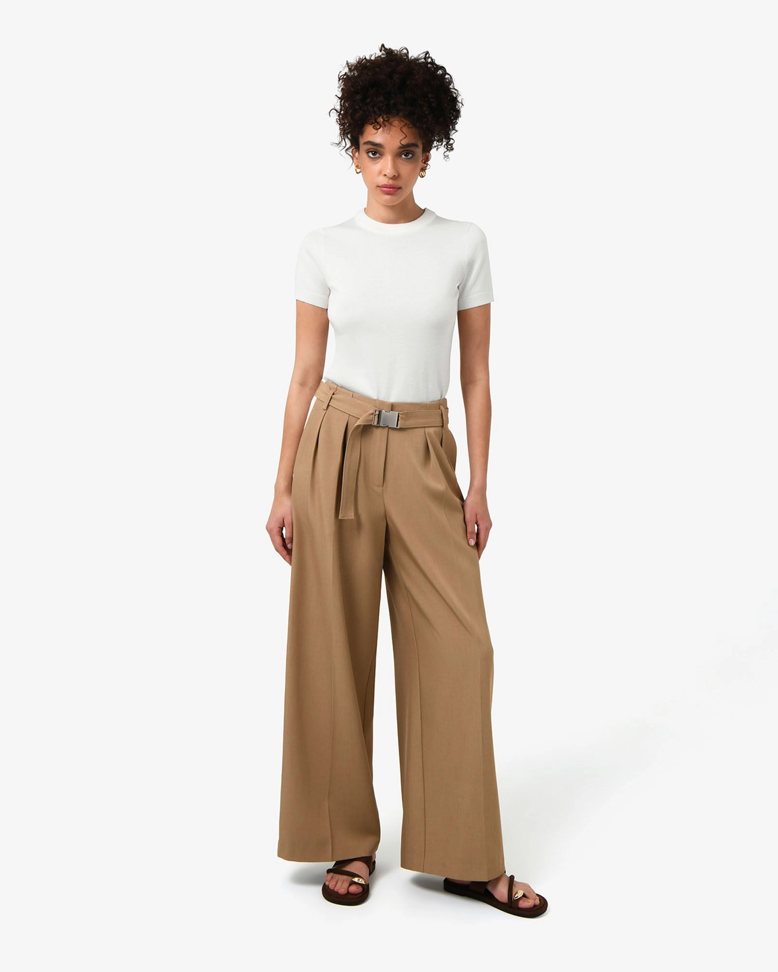 Forcast Clothing - Catherine Short Sleeve Knit Top