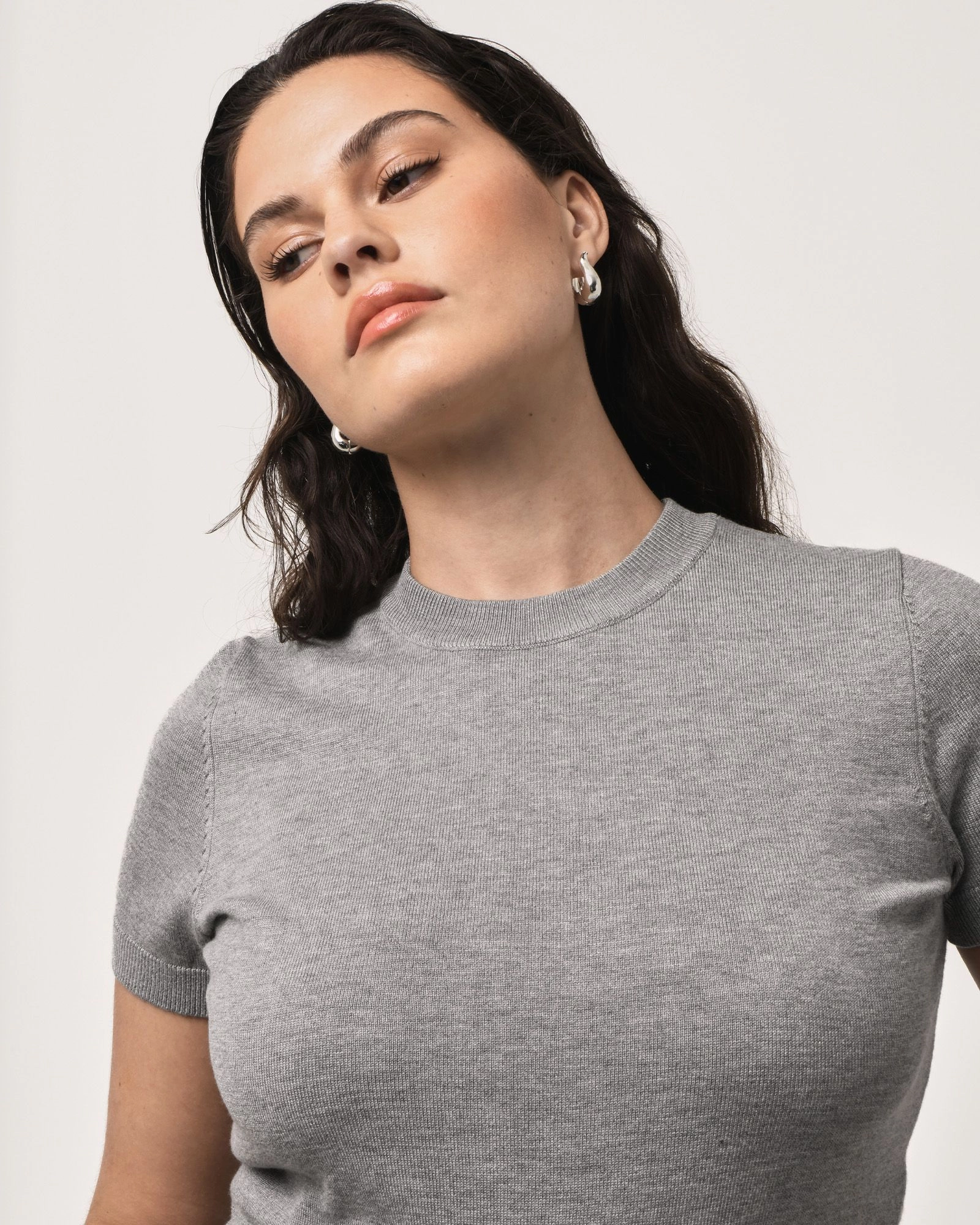 Forcast Clothing - Catherine Short Sleeve Knit Top