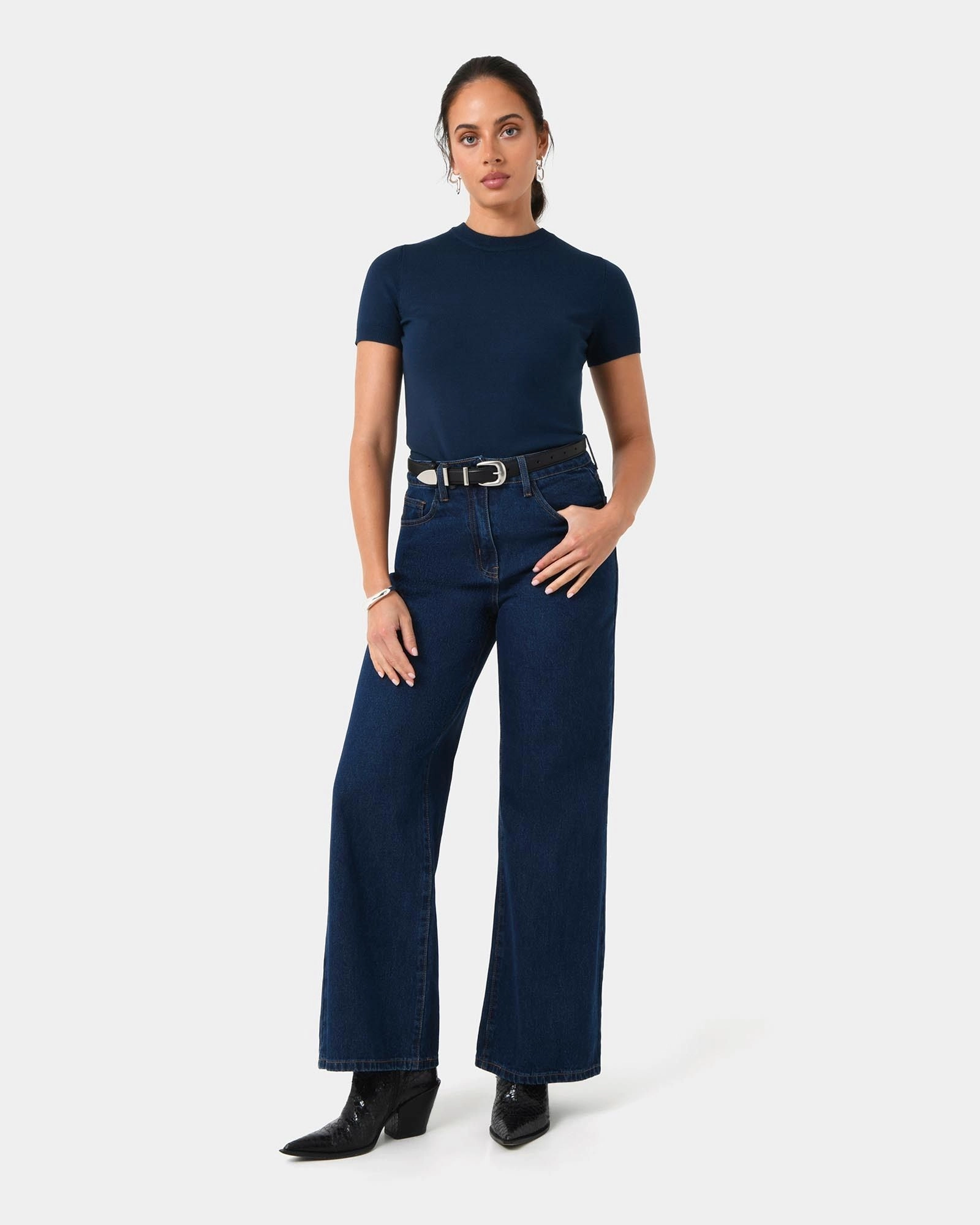 Forcast Clothing - Catherine Short Sleeve Knit