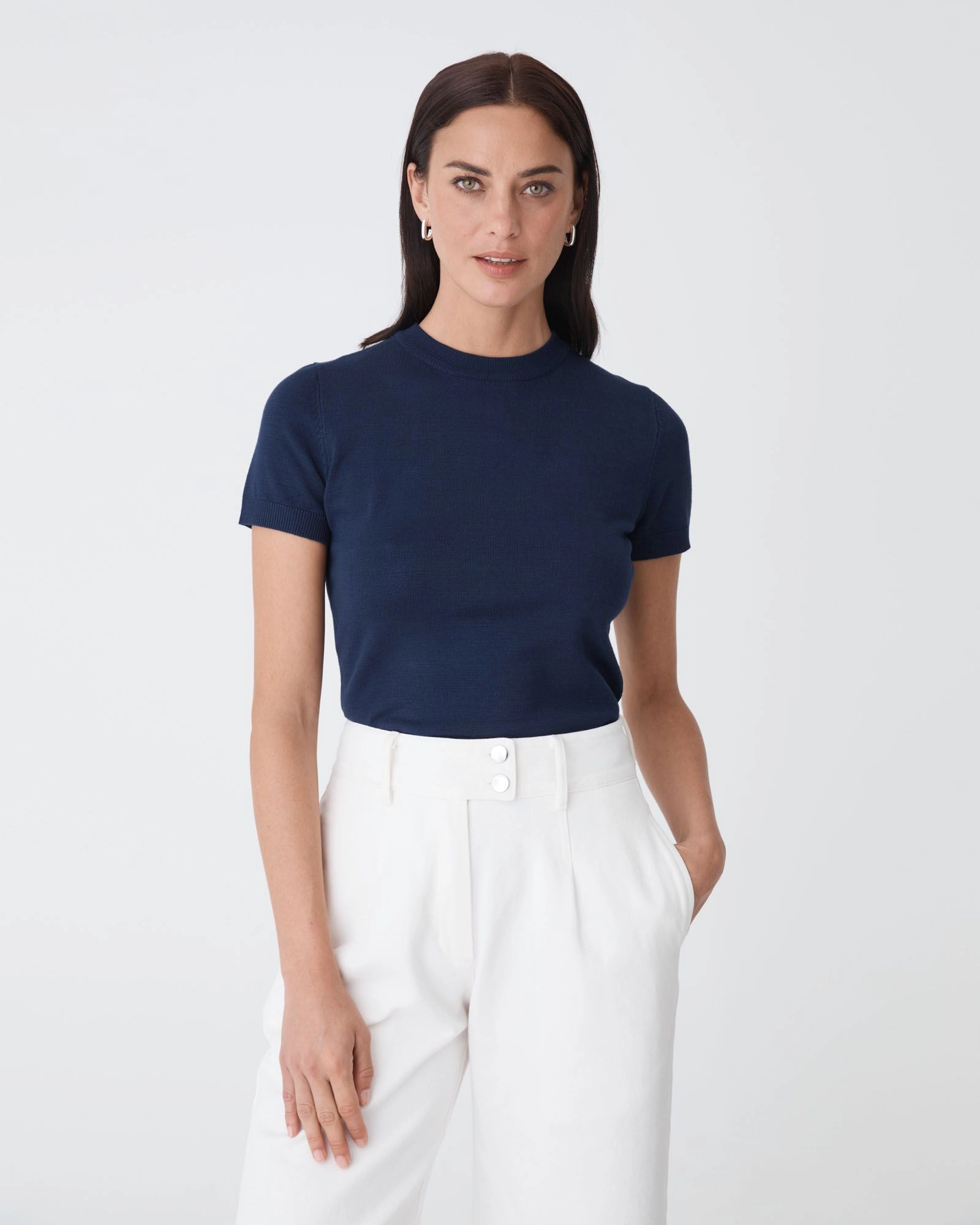 Forcast Clothing - Catherine Short Sleeve Knit