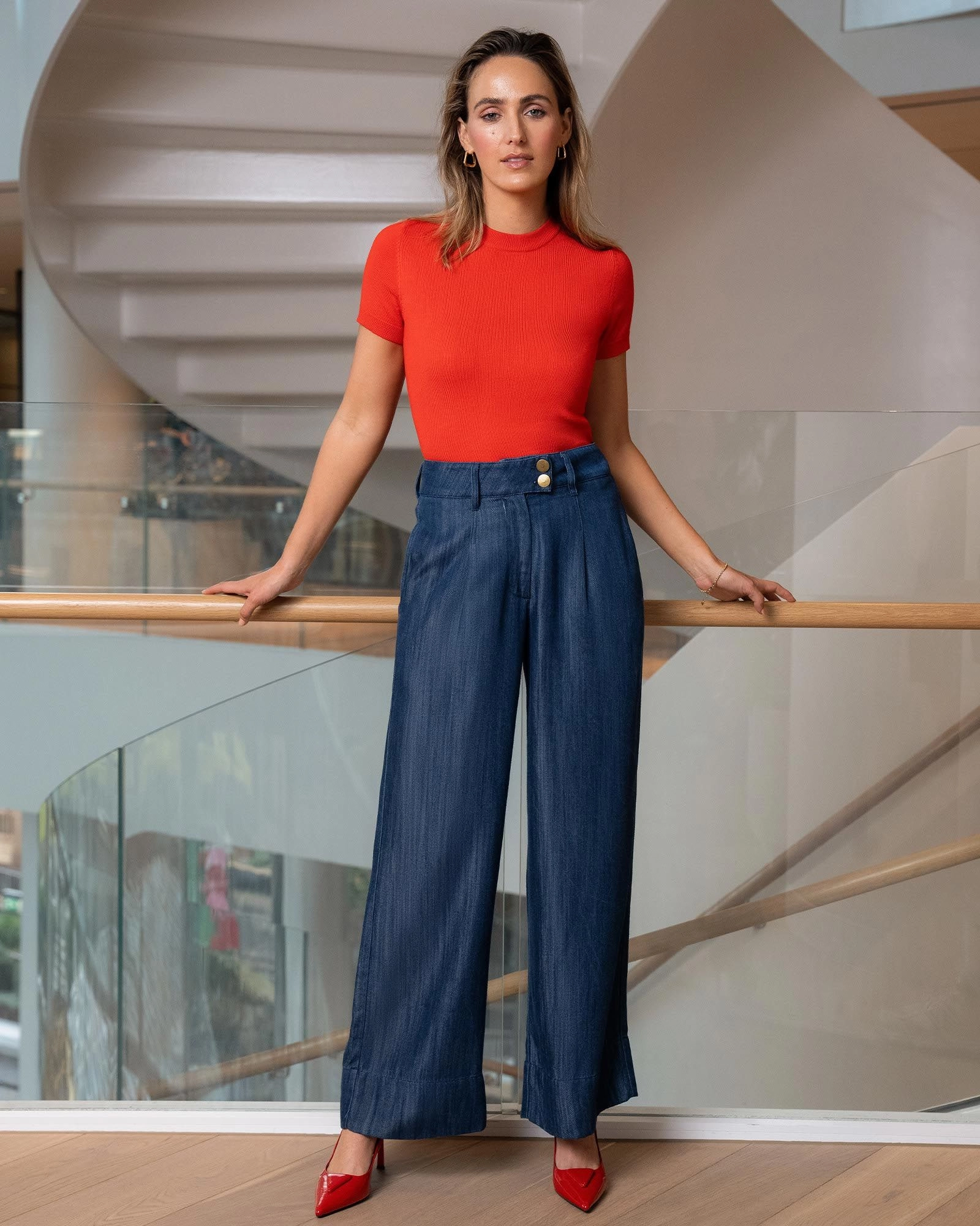 Forcast Clothing - Catherine Short Sleeve Knit