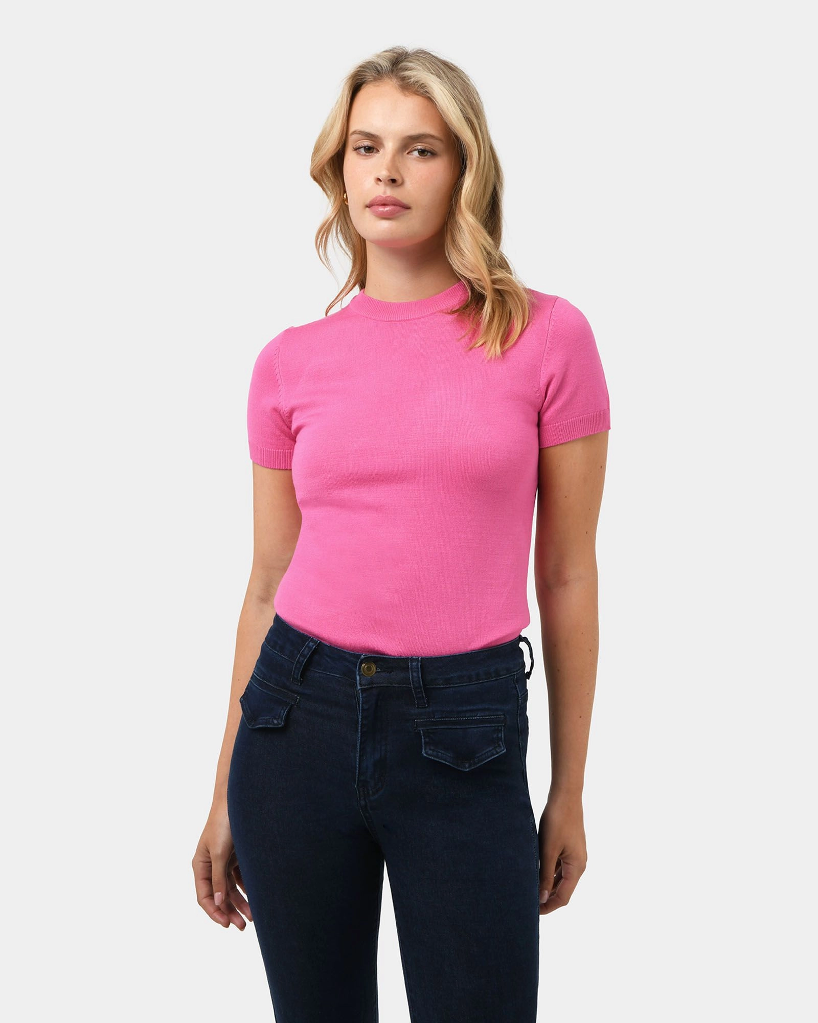 Forcast Clothing - Catherine Short Sleeve Knit