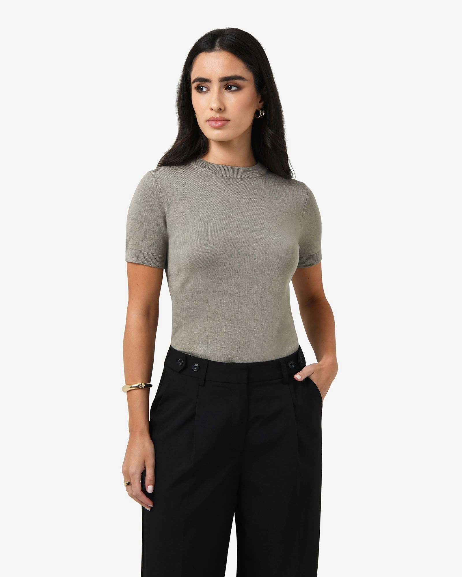 Forcast Clothing - Catherine Short Sleeve Knit