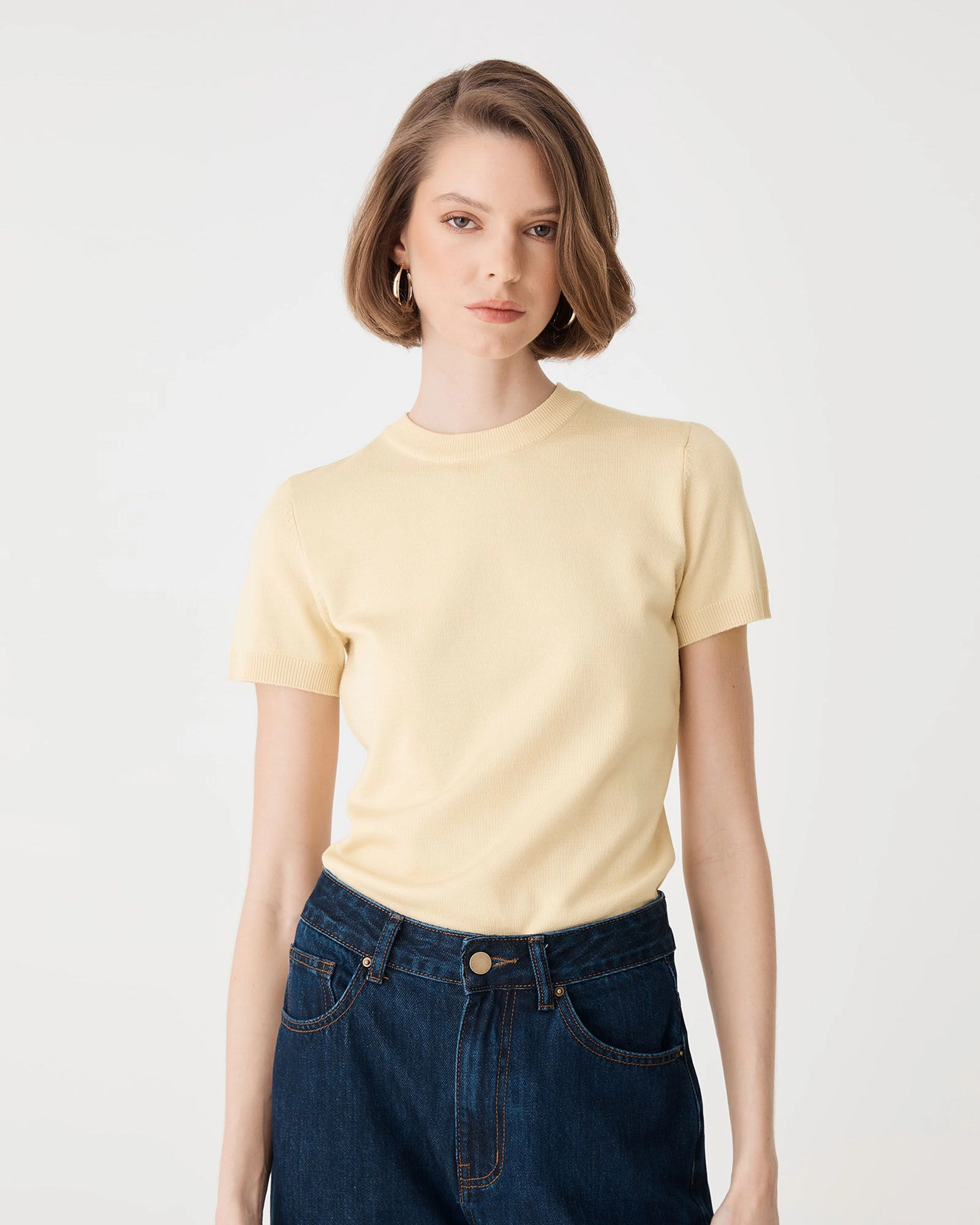 Forcast Clothing - Catherine Short Sleeve Knit