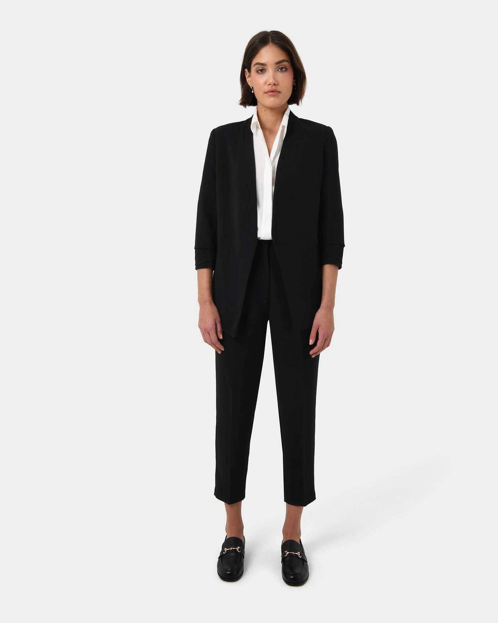 Forcast Clothing - Carter 2 Collarless Blazer 