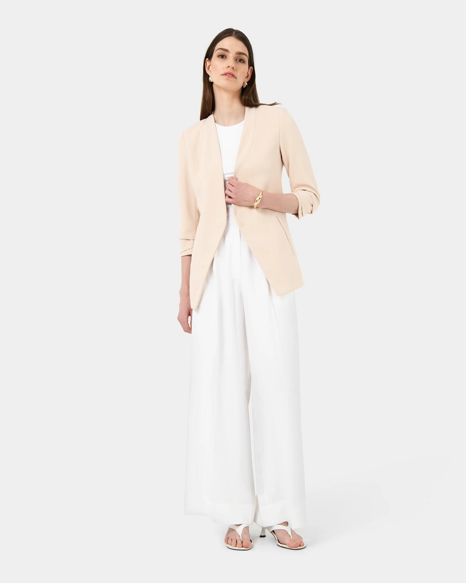 Forcast Clothing - Carter 2 Collarless Blazer