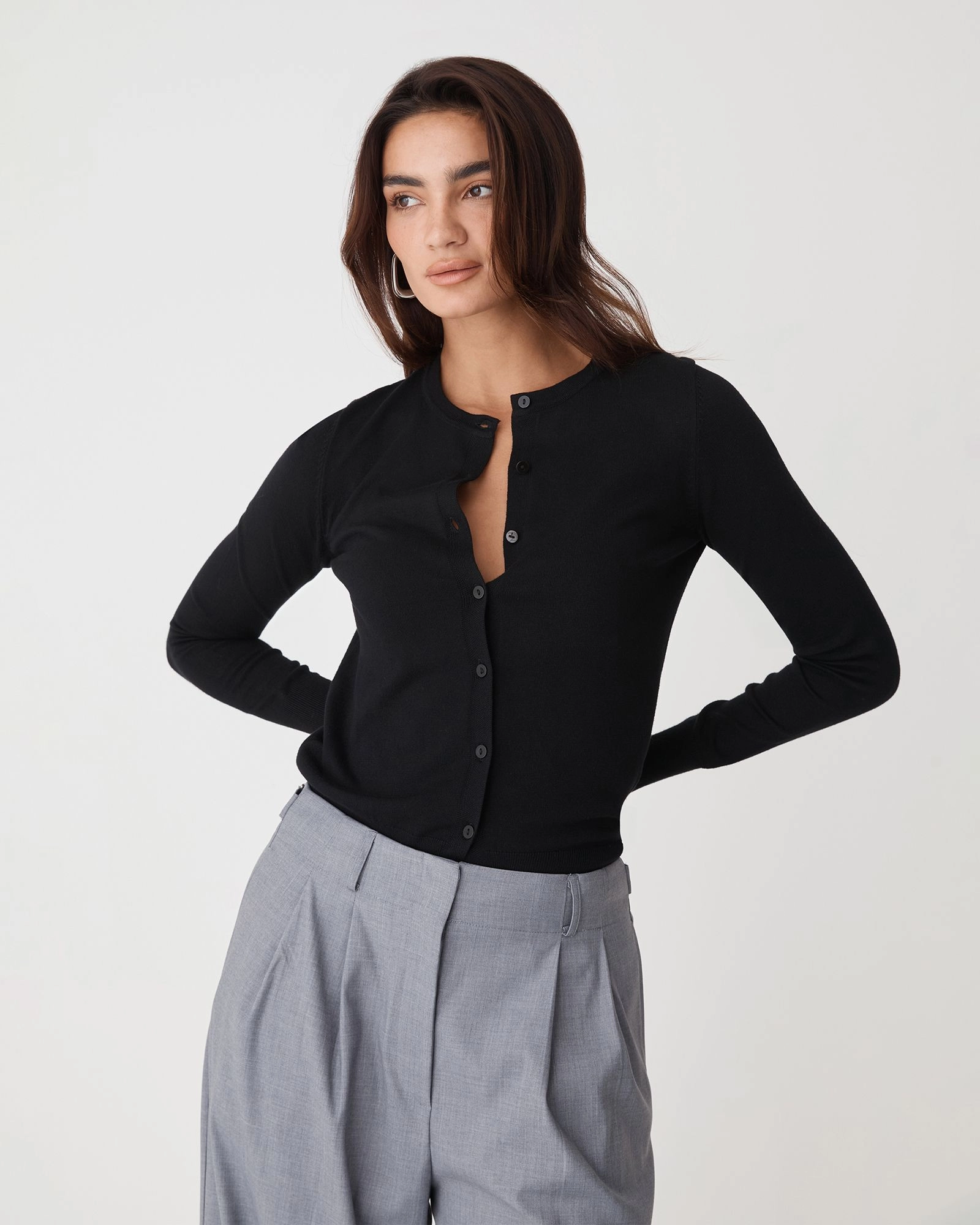 Forcast Clothing - Joyce Knit Cardigan